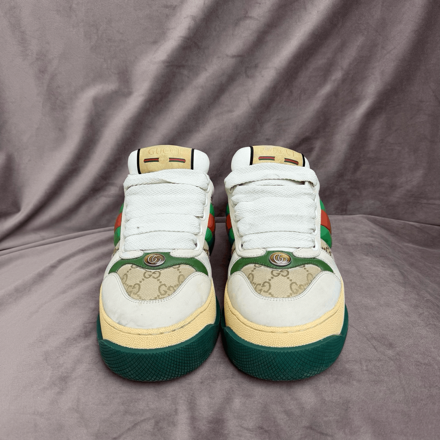 Gucci Gucci Screener Distressed Sneakers Size US 8.5 / EU 41-42 - 2 Thumbnail