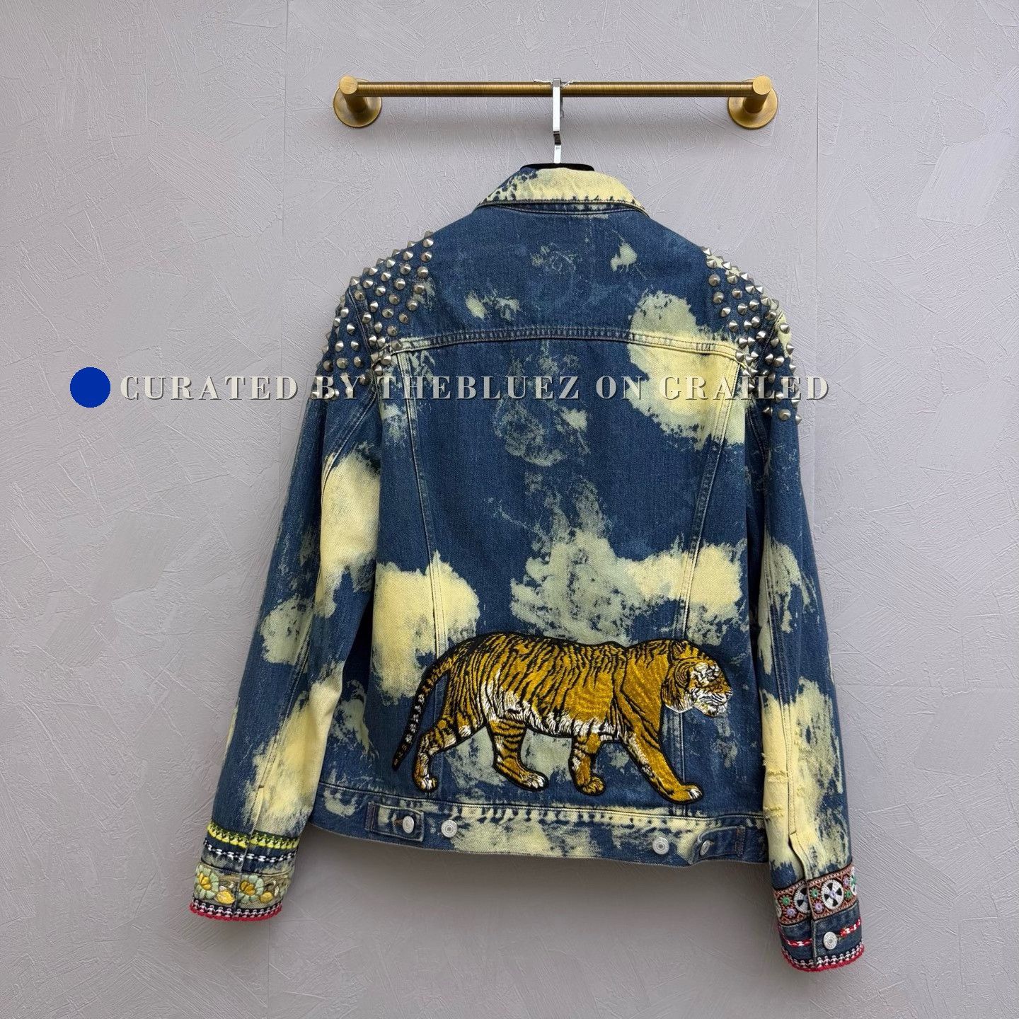 Gucci Gucci Tiger Embroidery Rivet Denim Jacket Size US M / EU 48-50 / 2 - 3 Thumbnail