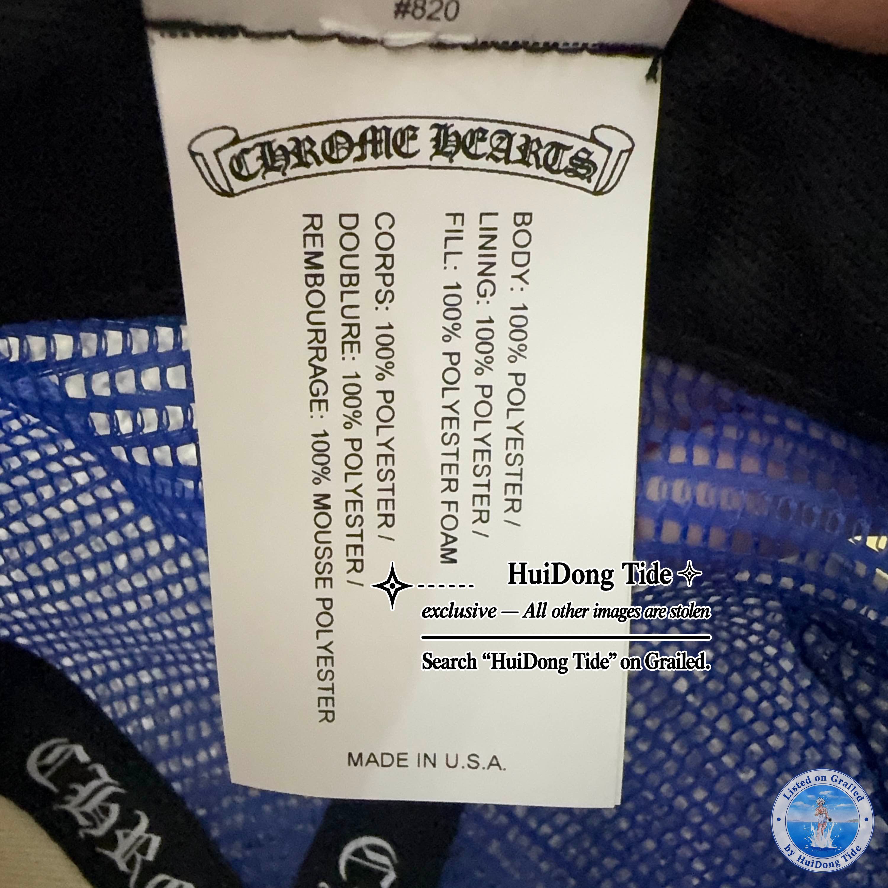 Chrome Hearts Chrome Hearts Graphic Trucker Cap Size OS Size ONE SIZE - 4 Thumbnail