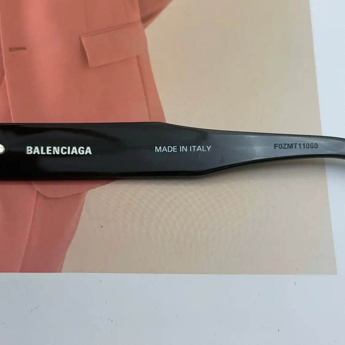 Balenciaga BALENCIAGA black cat-eye letterLOGO sunglasses Size ONE SIZE - 5 Thumbnail