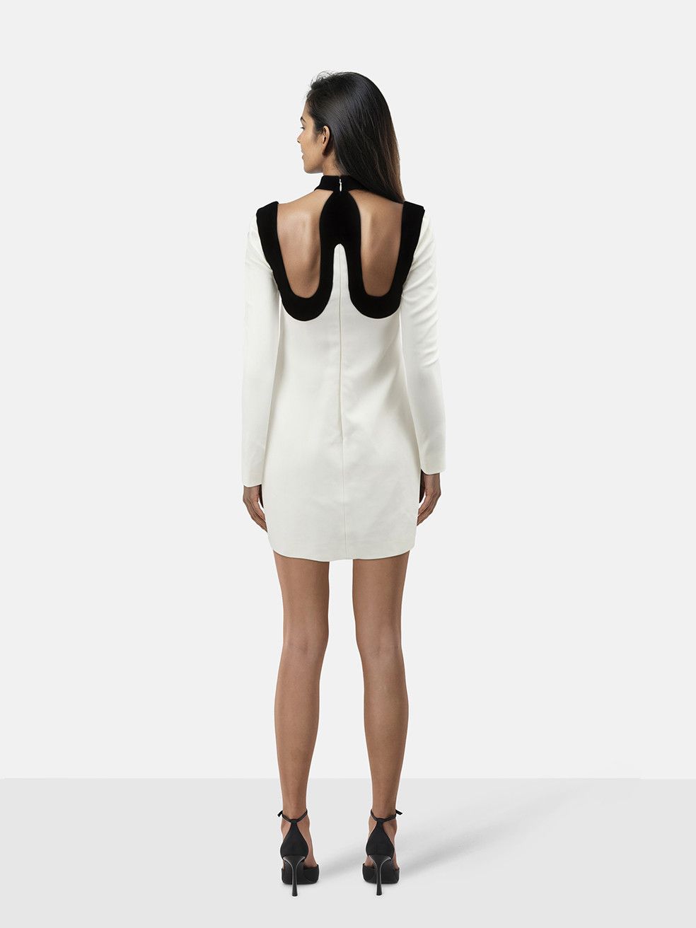 bustier corset dress plus size Women's Underbust Bill Print Mesh - Ivory fluid skirt cocktail dress with sequins Fabric:80% Lyocell 20% Sillk Women's Floral Embroidery Mini