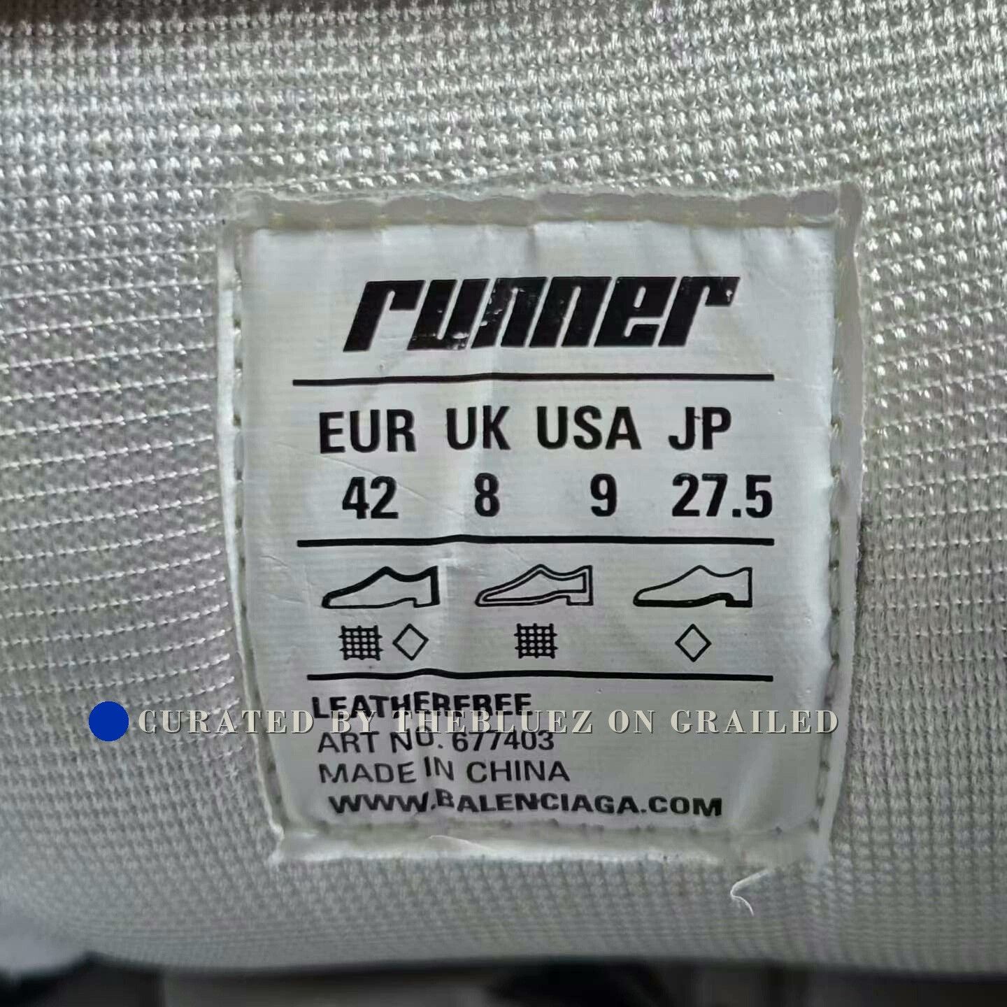 Balenciaga Balenciaga Runner Size 42 Size US 9 / EU 42 - 5 Thumbnail