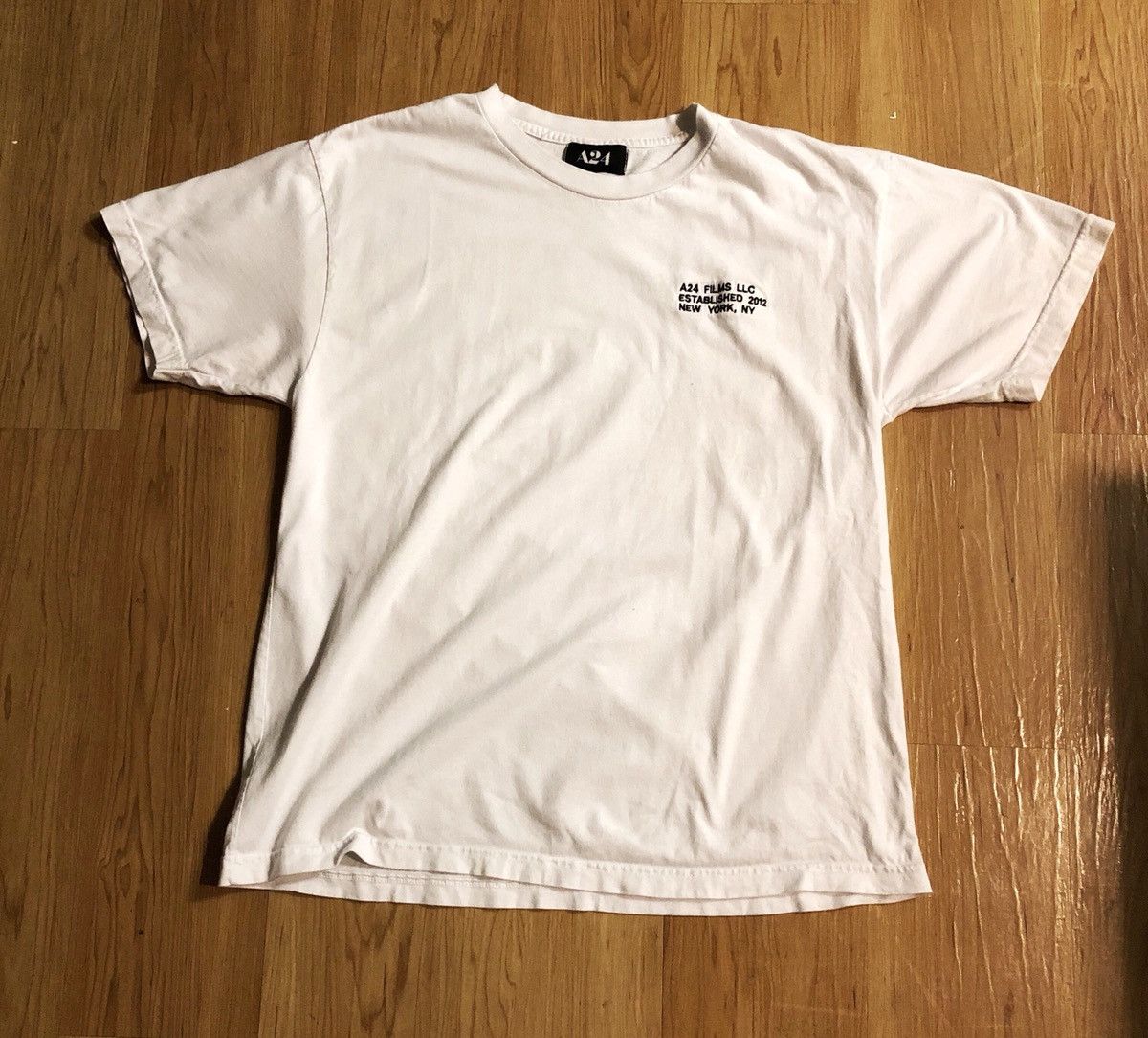 Movie A24 Logo Embroidered T-Shirt | Grailed