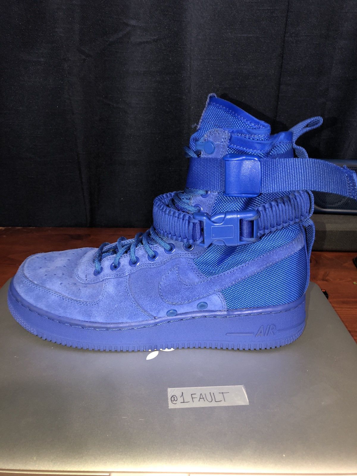 Nike SF AF1 Royal Blue Size US 8.5 / EU 41-42 - 2 Thumbnail