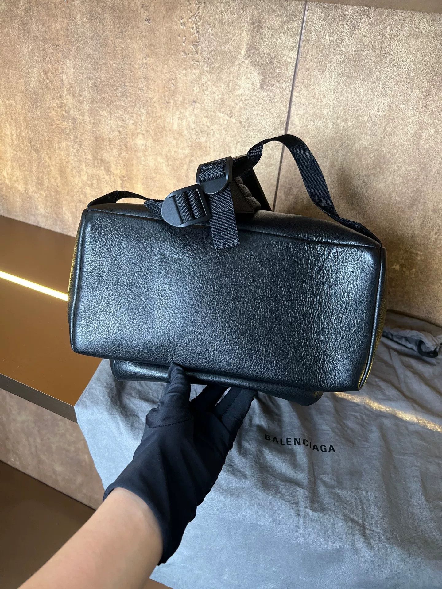 Balenciaga Balenciaga Leather Backpack Size ONE SIZE - 5 Thumbnail