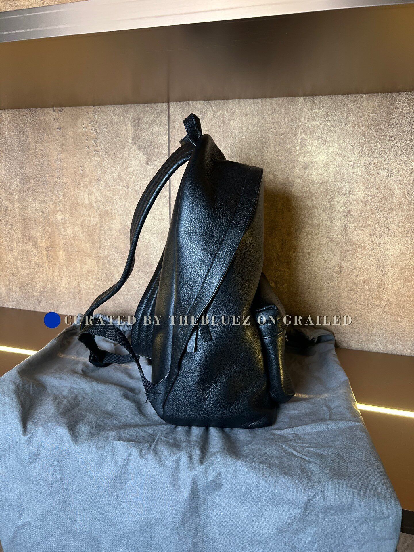 Balenciaga Balenciaga Leather Backpack Size ONE SIZE - 2 Thumbnail