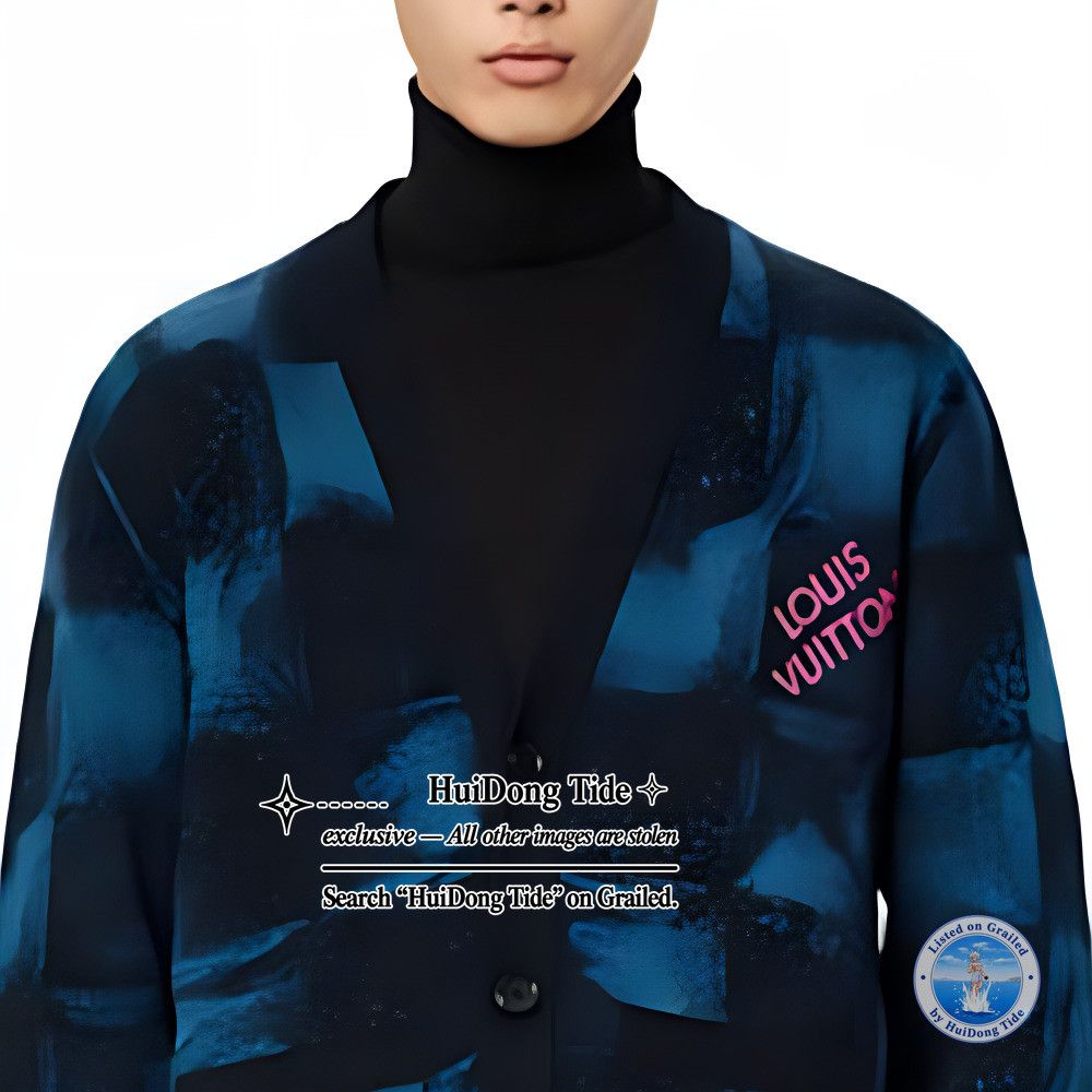 Louis Vuitton Louis Vuitton Checkered Cardigan Size L Size US L / EU 52-54 / 3 - 9 Thumbnail
