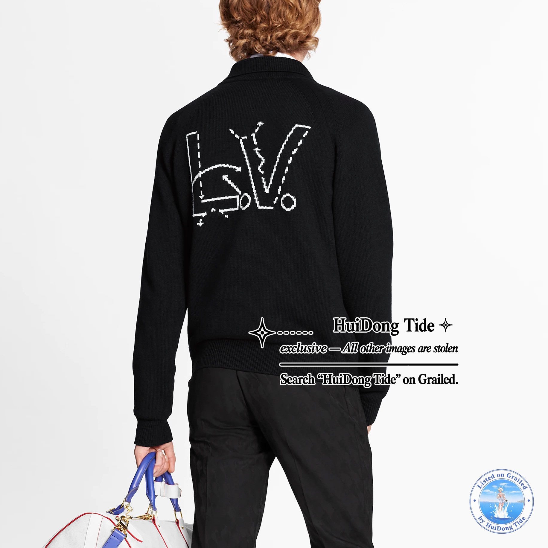 Louis Vuitton Louis Vuitton x NBA Logo Knit Cardigan Size XL Size US XL / EU 56 / 4 - 9 Thumbnail
