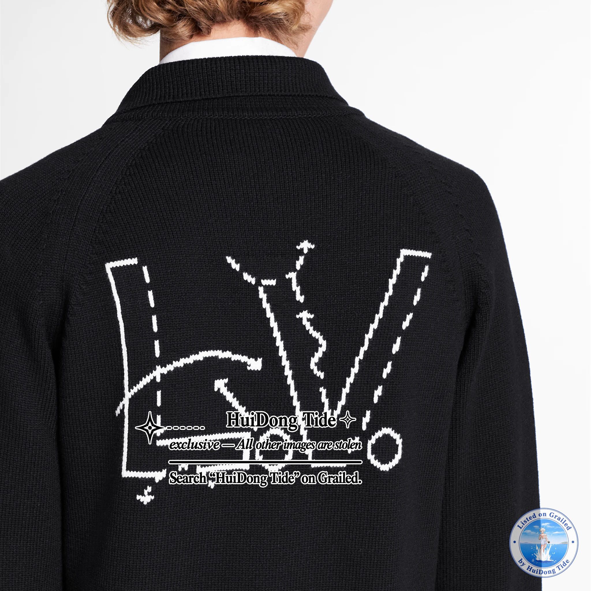 Louis Vuitton Louis Vuitton x NBA Logo Knit Cardigan Size XL Size US XL / EU 56 / 4 - 10 Thumbnail