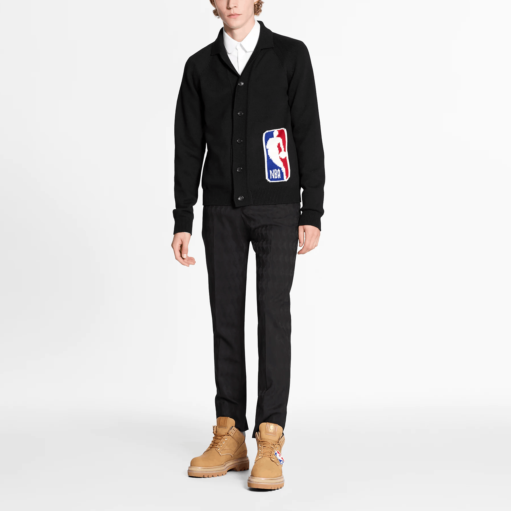 Louis Vuitton Louis Vuitton x NBA Logo Knit Cardigan Size XL Size US XL / EU 56 / 4 - 8 Thumbnail