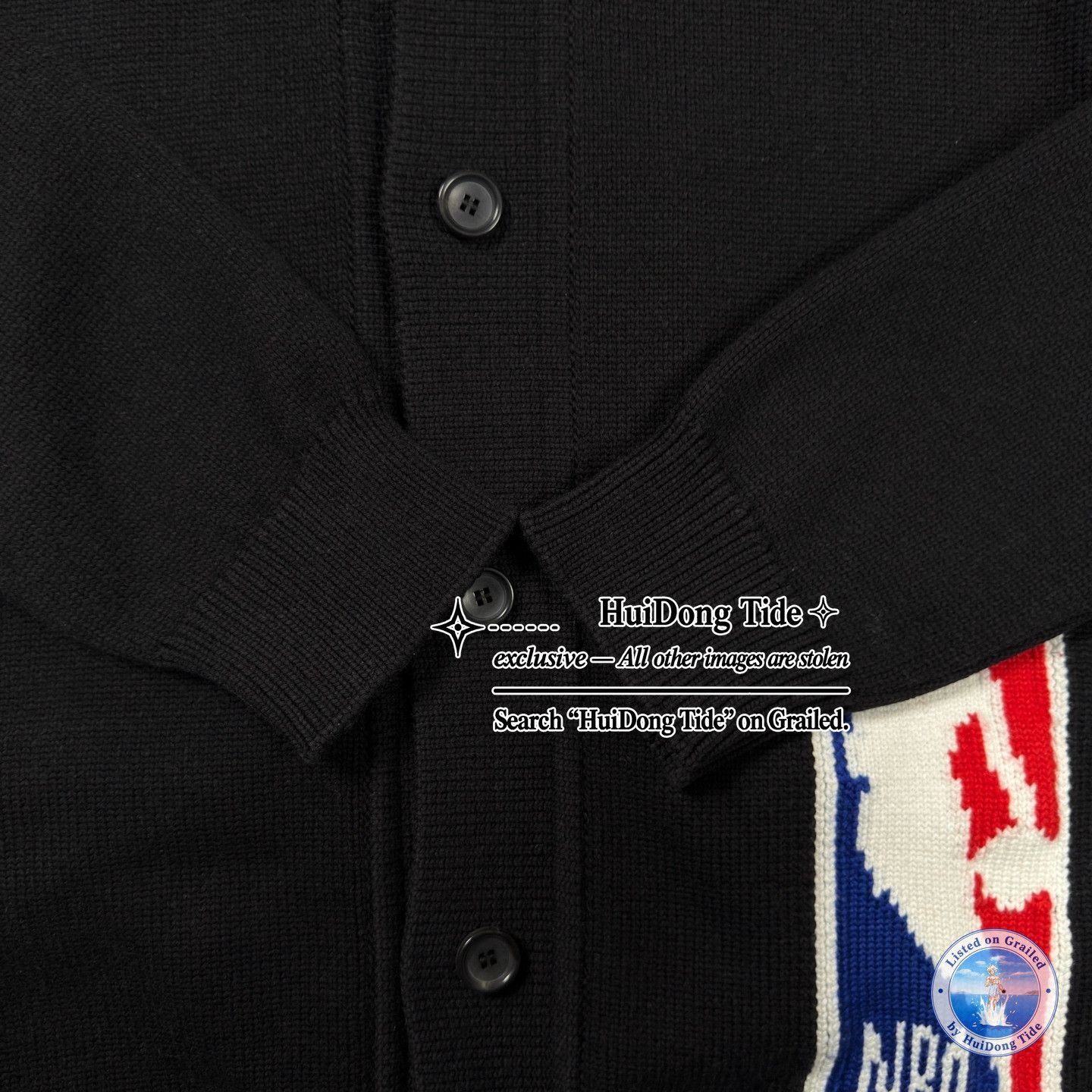 Louis Vuitton Louis Vuitton x NBA Logo Knit Cardigan Size XL Size US XL / EU 56 / 4 - 6 Thumbnail