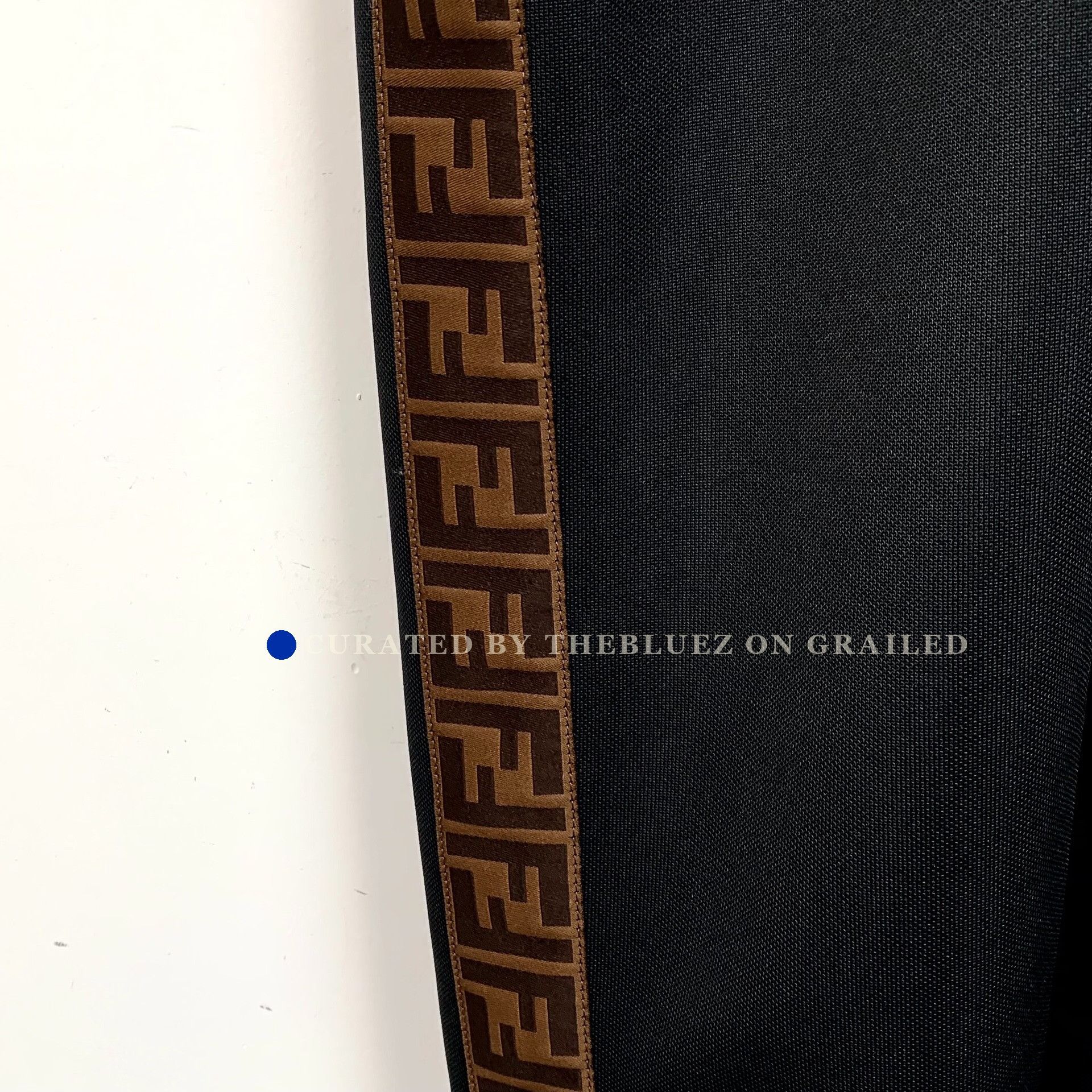 Fendi Fendi Black Side Logo Print Crewneck Dress Size S / US 4 / IT 40 - 4 Thumbnail