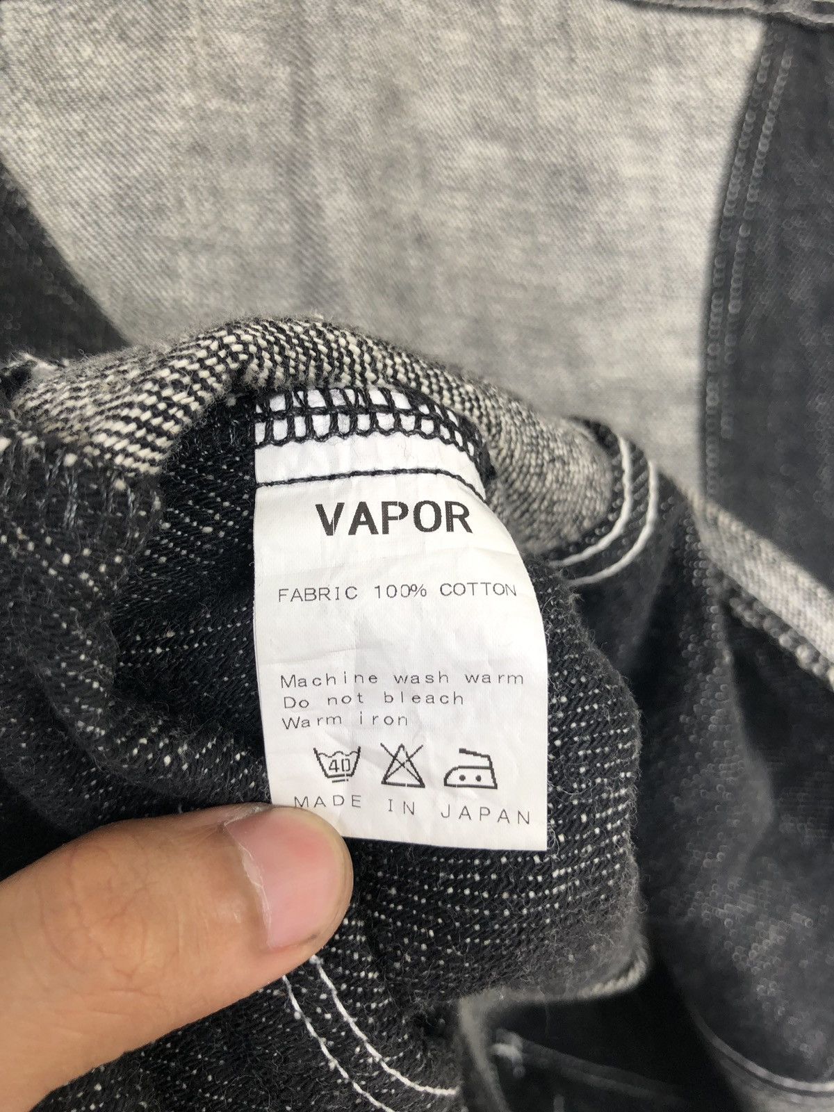 Nepenthes Vapor Japan Hybrid Slim Fit Denim Jacket Shirt Size US M / EU 48-50 / 2 - 7 Thumbnail