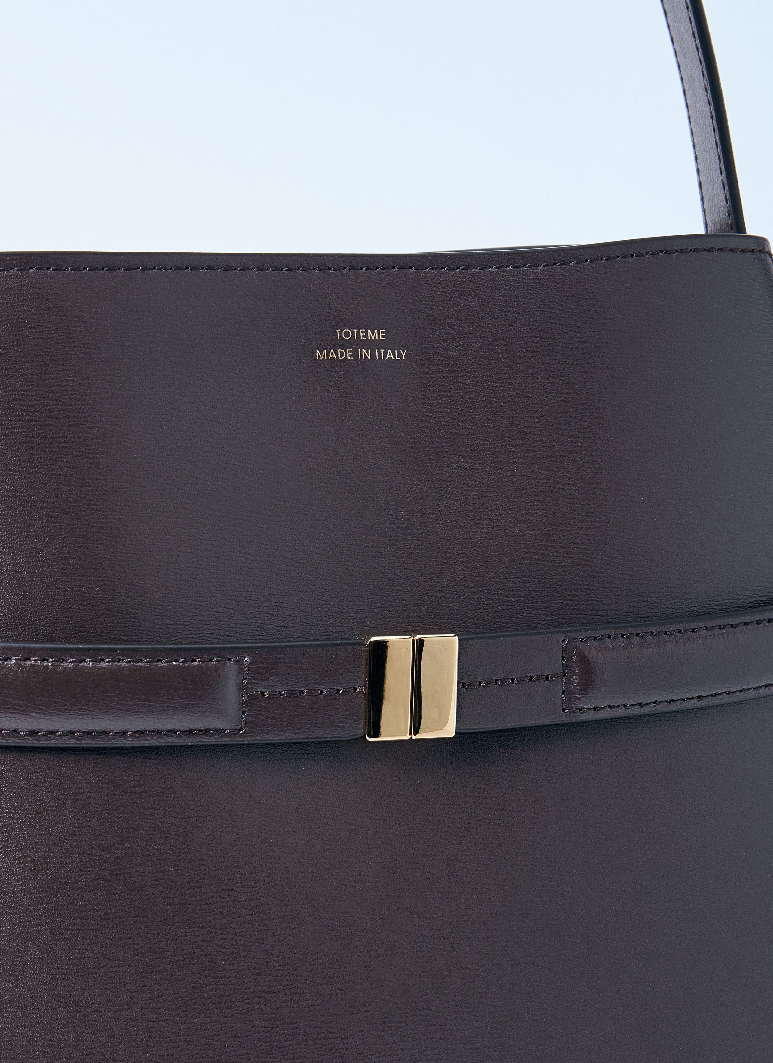 Toteme TOTEME Belted Leather Bucket Bag Size ONE SIZE - 4 Thumbnail