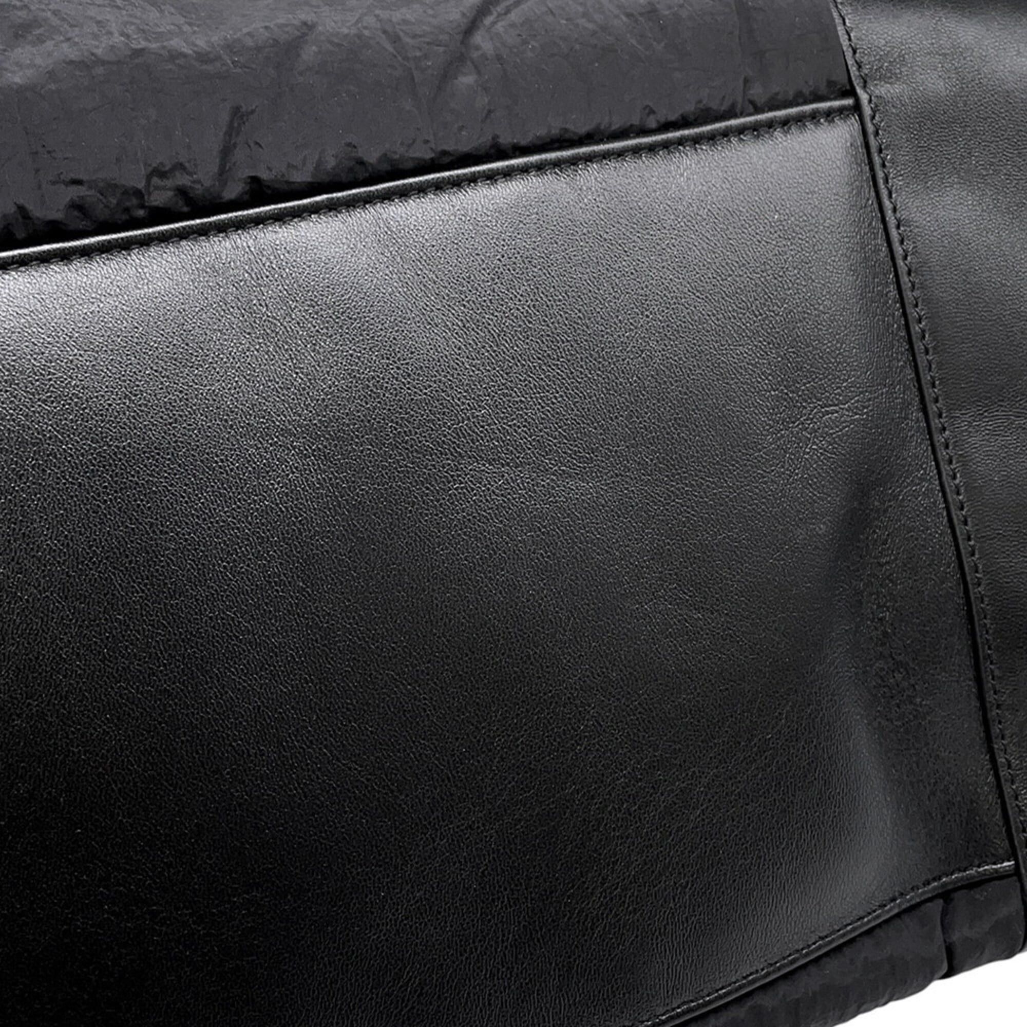 Yves Saint Laurent Yves Saint Laurent Saint Laurent Paris Tote Bag Sac de Jour Nylon Duffle 798526 SAINT LAURENT PARIS Black Handbag Size ONE SIZE - 7 Thumbnail