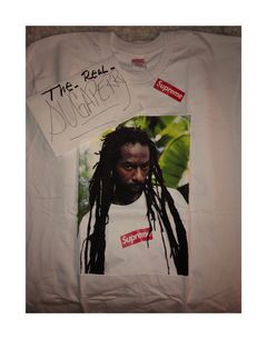 Supreme Buju Banton Tee | Grailed