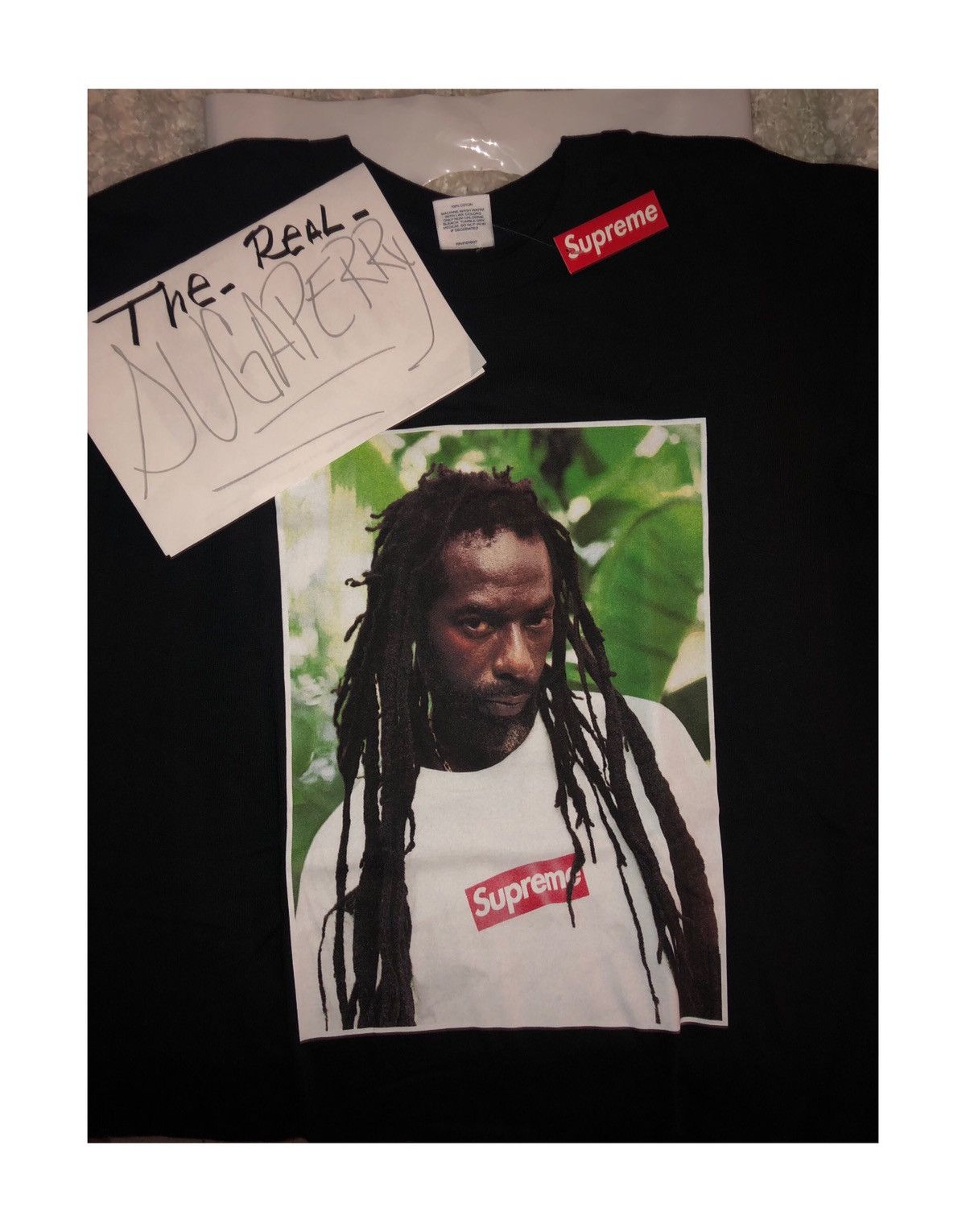 XLarge Buju Banton TeeHeatherGreySIZE