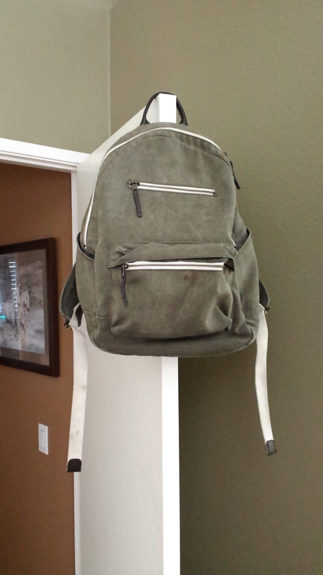 Military Green Backpack