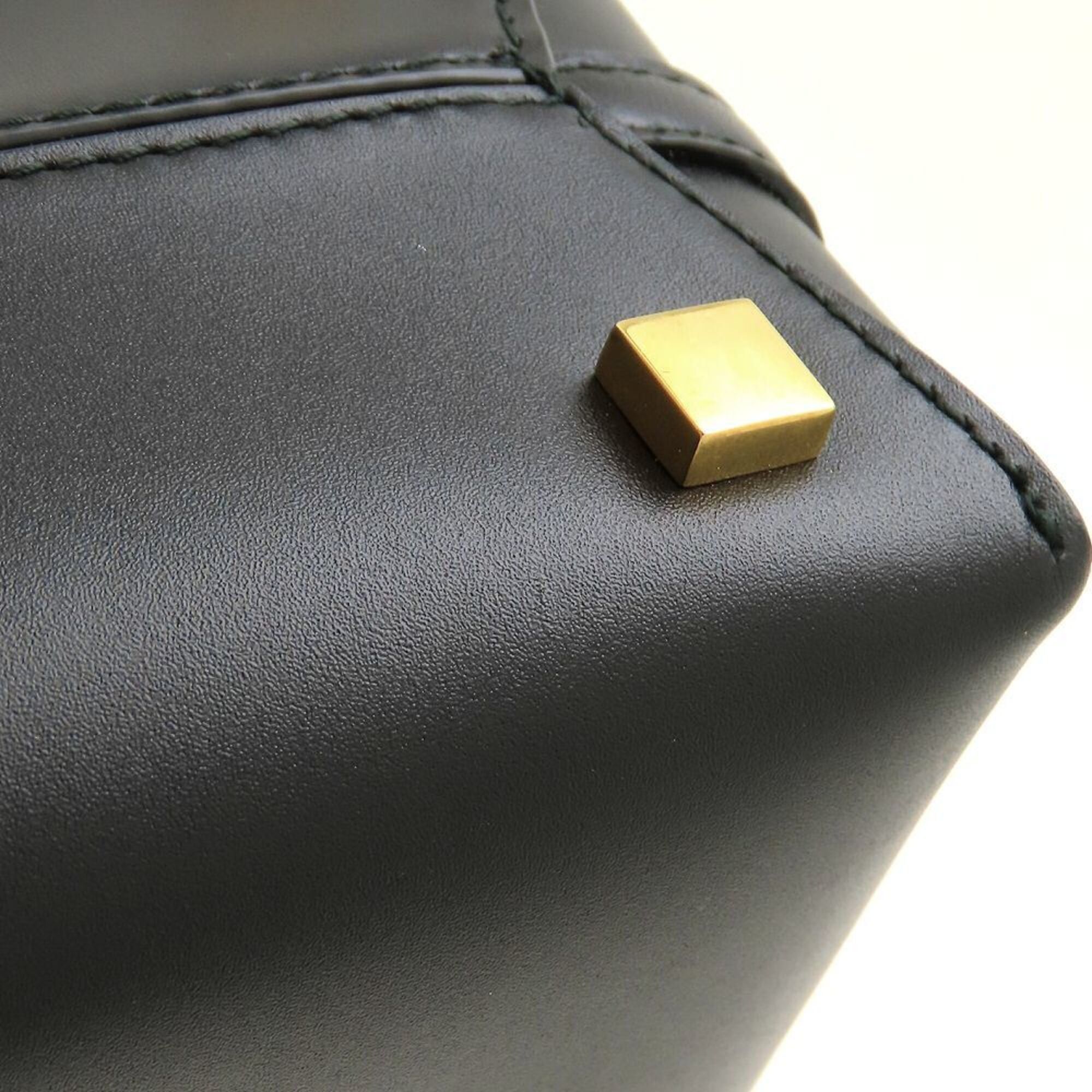 Yves Saint Laurent YVES SAINT LAURENT LE 37 Mini Shoulder Bag BRS765870 Shiny Leather Black Women's 353337 Size ONE SIZE - 11 Thumbnail