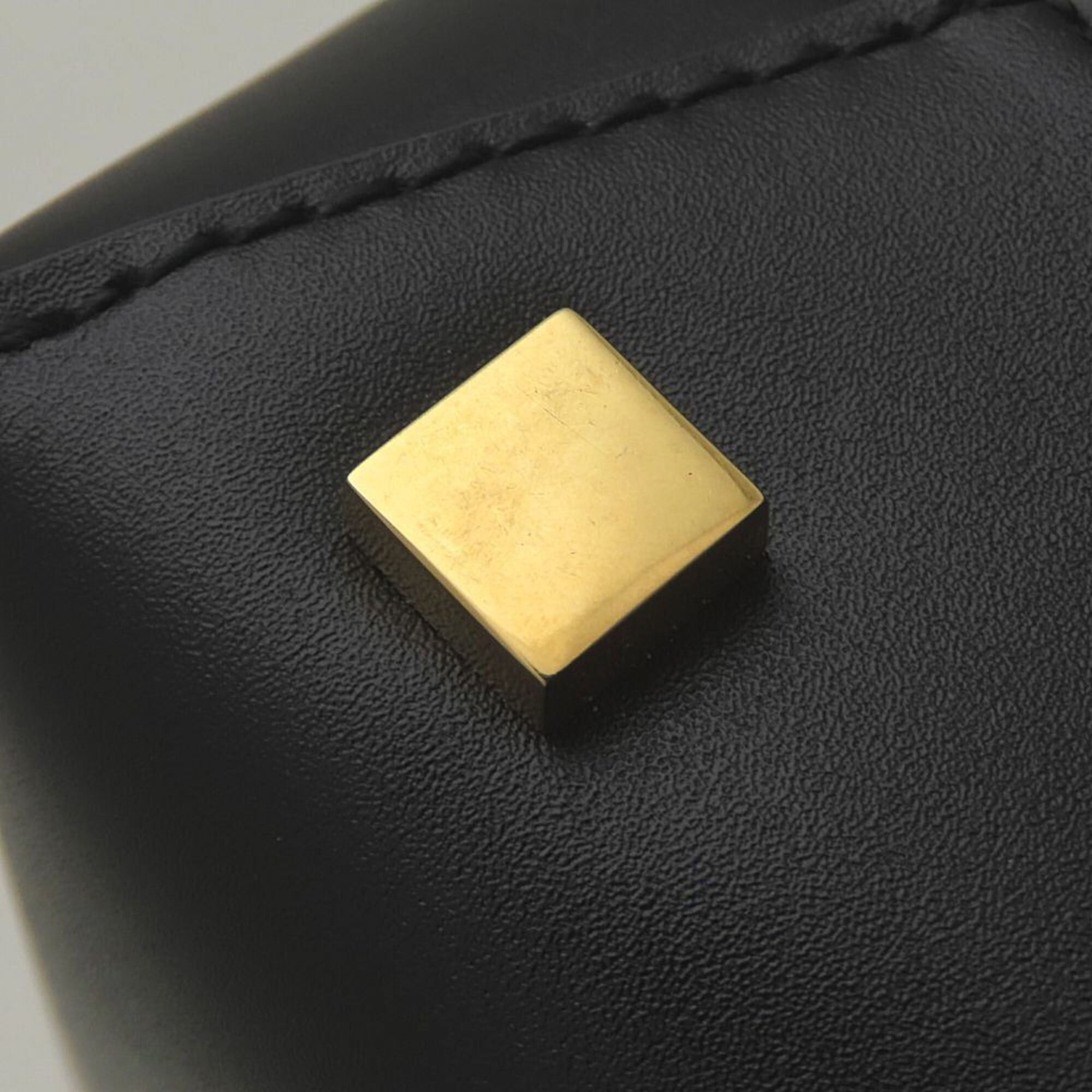 Yves Saint Laurent YVES SAINT LAURENT LE 37 Mini Shoulder Bag BRS765870 Shiny Leather Black Women's 353337 Size ONE SIZE - 12 Thumbnail