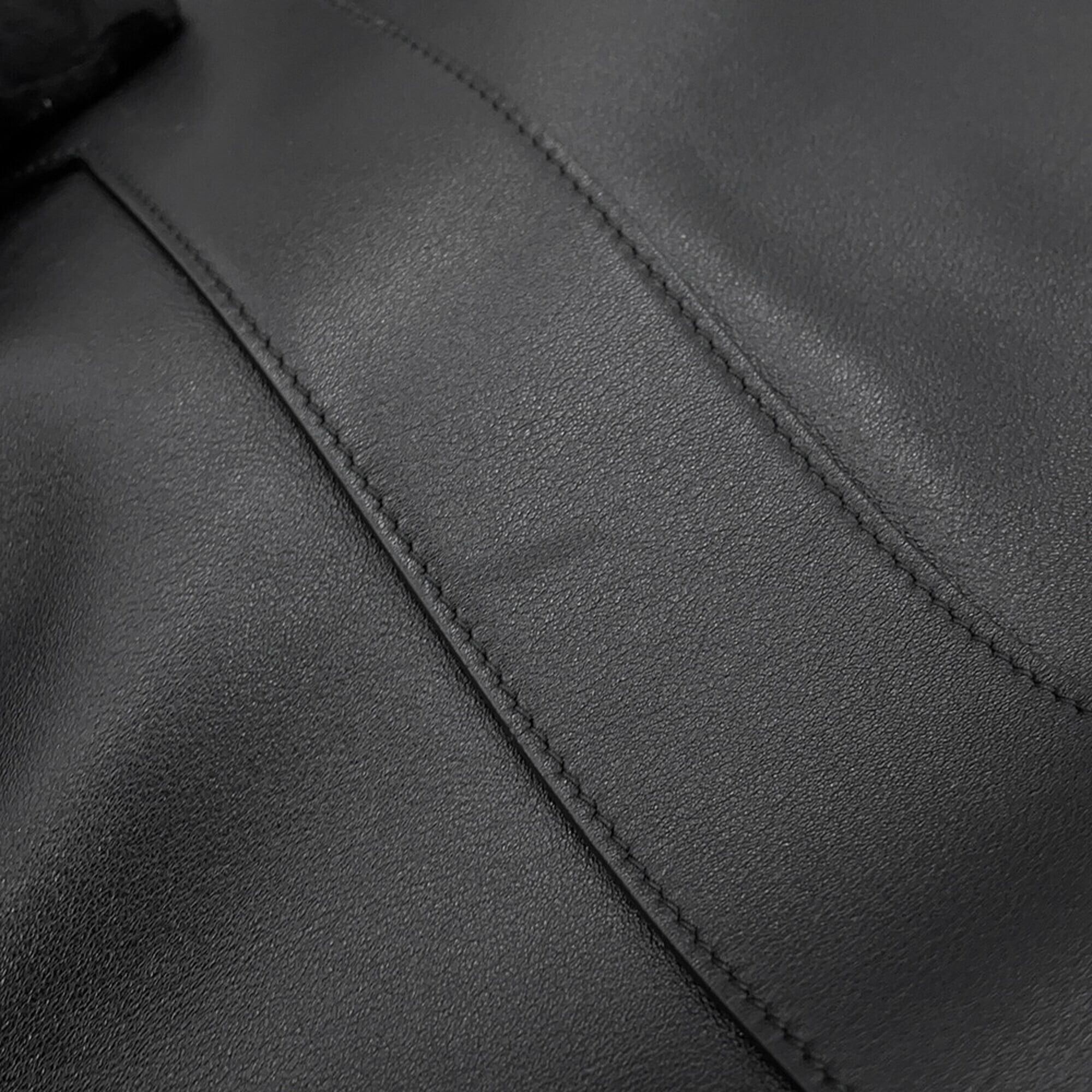 Yves Saint Laurent Yves Saint Laurent Saint Laurent Paris Tote Bag Y Hobo Calf Leather 833160 SAINT LAURENT PARIS Black Handbag Size ONE SIZE - 6 Thumbnail