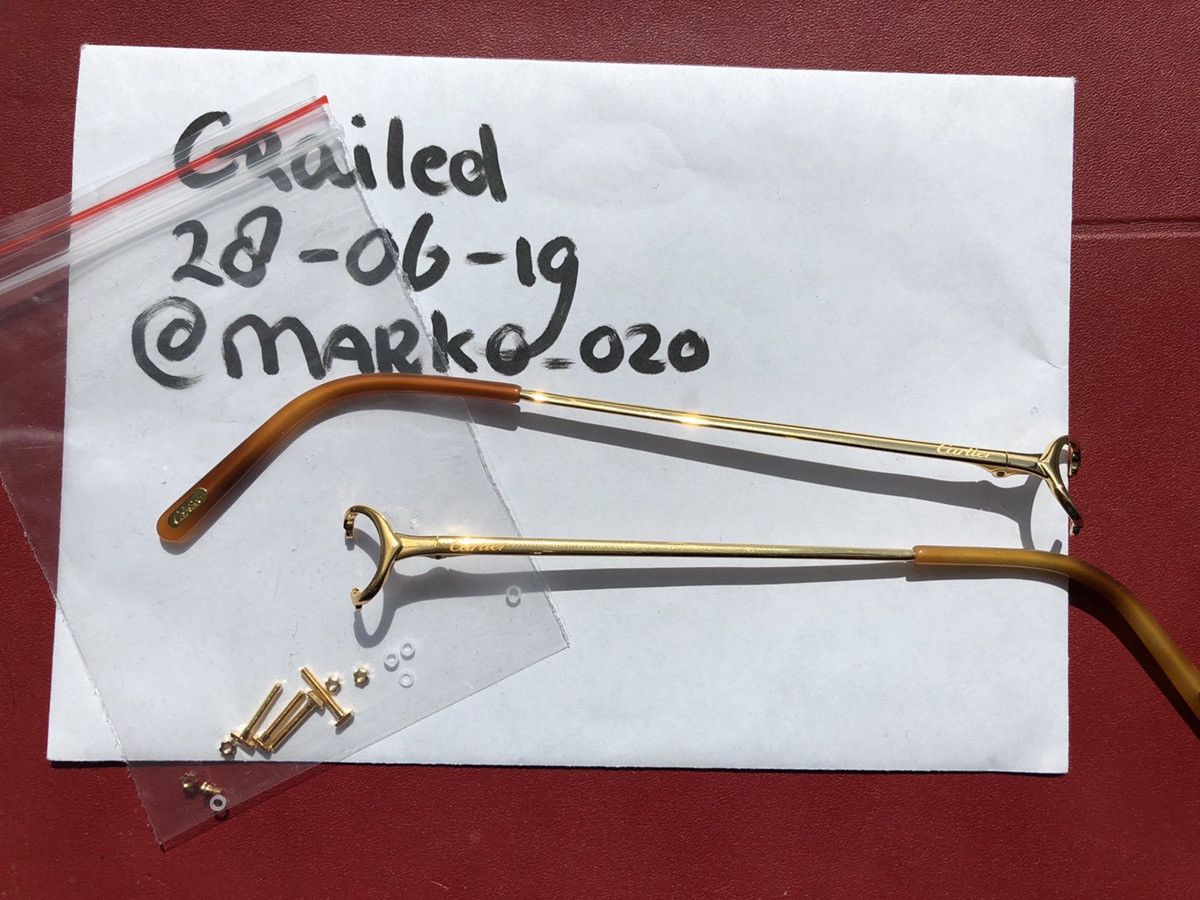 Cartier NEW Cartier glasses spare parts | Grailed
