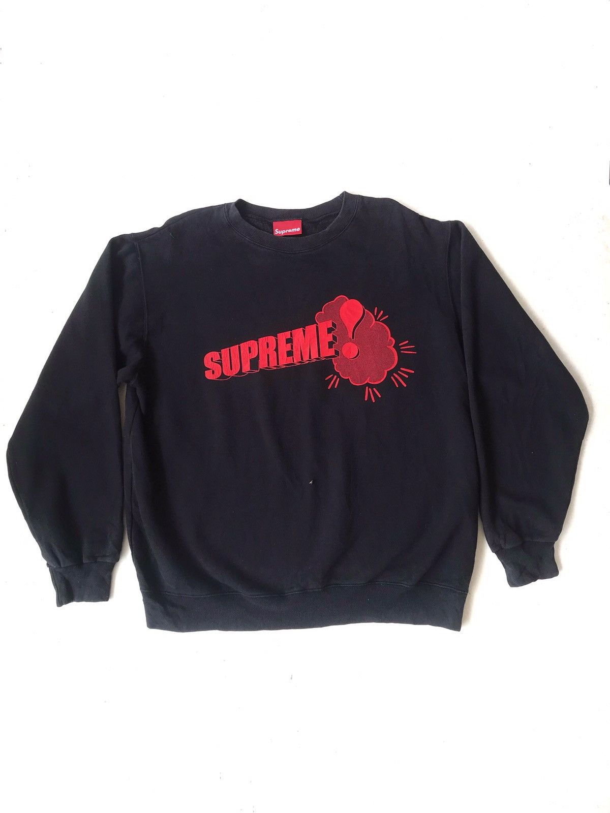 Supreme Oversize Supreme Sweatshirt Spellout Size US XL / EU 56 / 4 - 2 Thumbnail