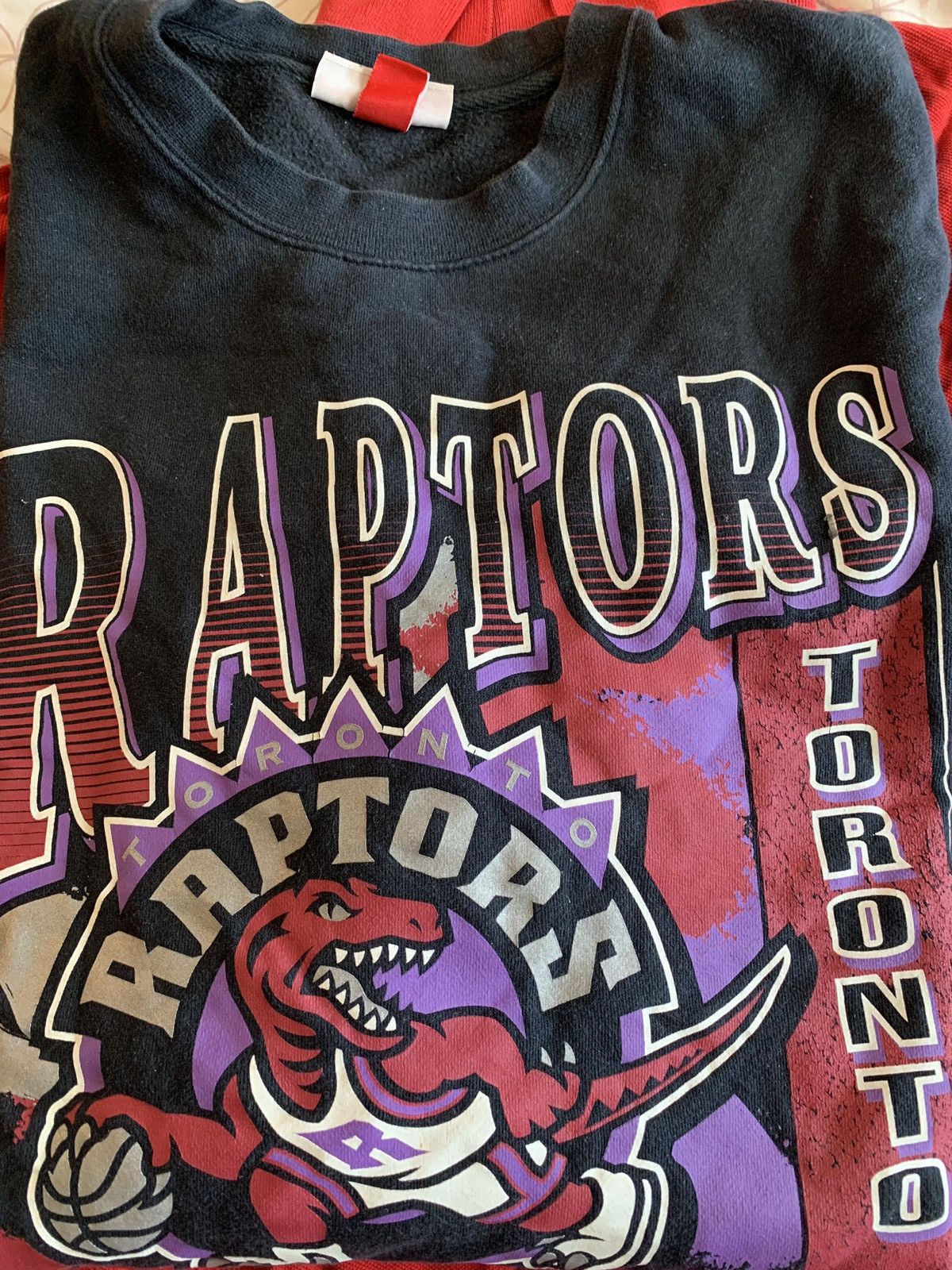 Mitchell & Ness Mitchell And Ness Toronto raptors Vintage Sweater Size US L / EU 52-54 / 3 - 2 Thumbnail