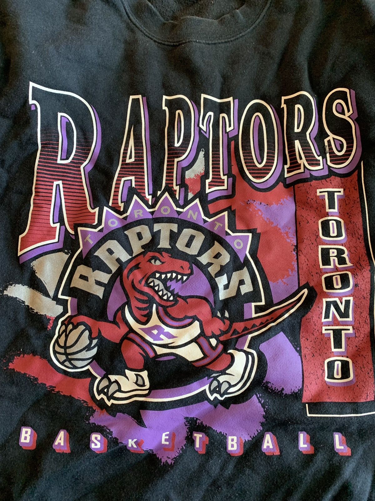 Mitchell & Ness Mitchell And Ness Toronto raptors Vintage Sweater Size US L / EU 52-54 / 3 - 1 Thumbnail