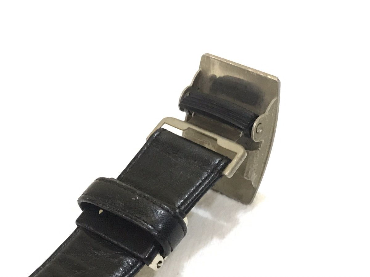 Aquascutum AQUASCUTUM LONDON LEATHER BELT VINTAGE Size 44 - 5 Thumbnail