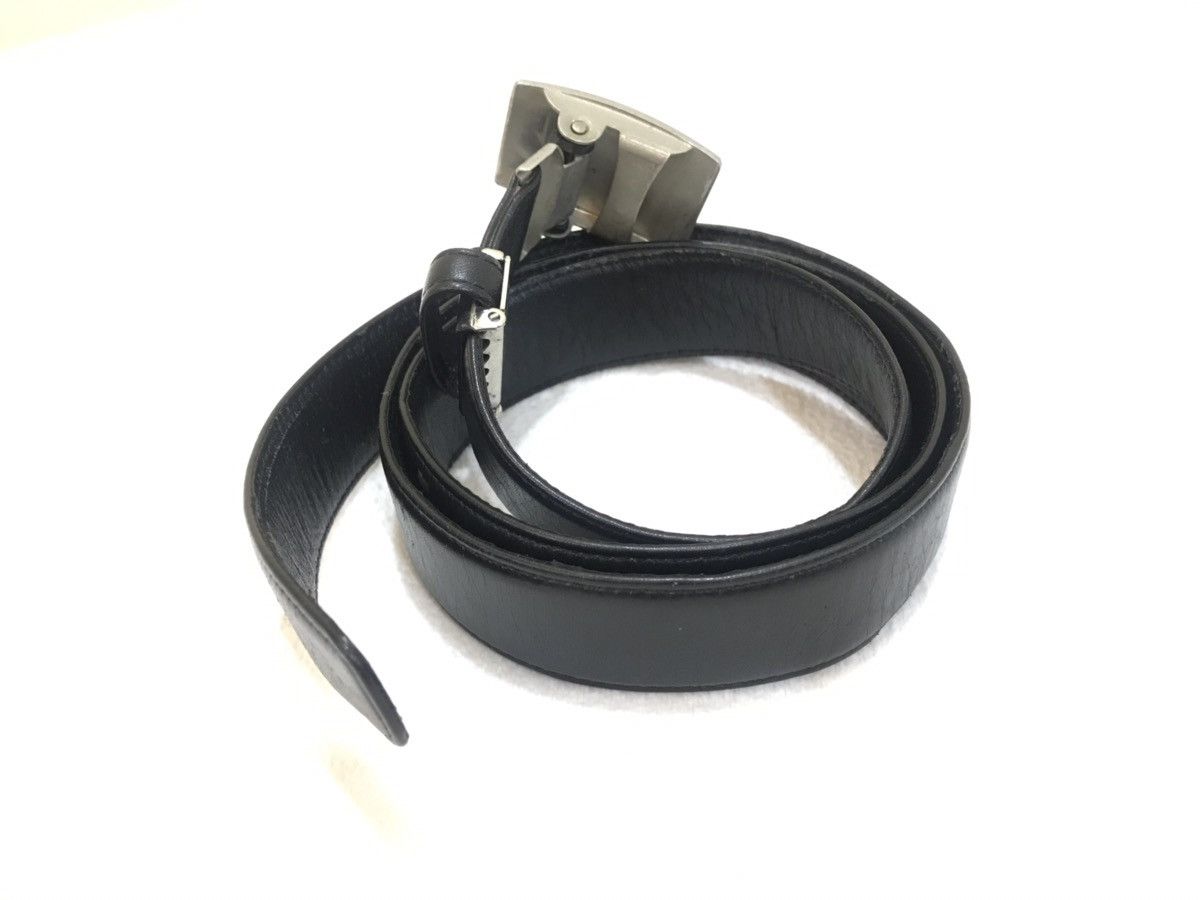 Aquascutum AQUASCUTUM LONDON LEATHER BELT VINTAGE Size 44 - 2 Thumbnail