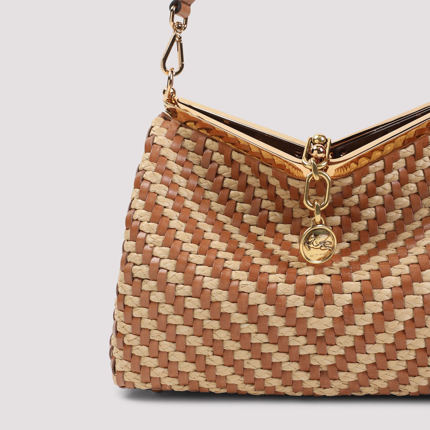 Etro Etro Etro Vela M Rafia Shoulder Bag (OS UNICA) Size ONE SIZE - 5 Thumbnail