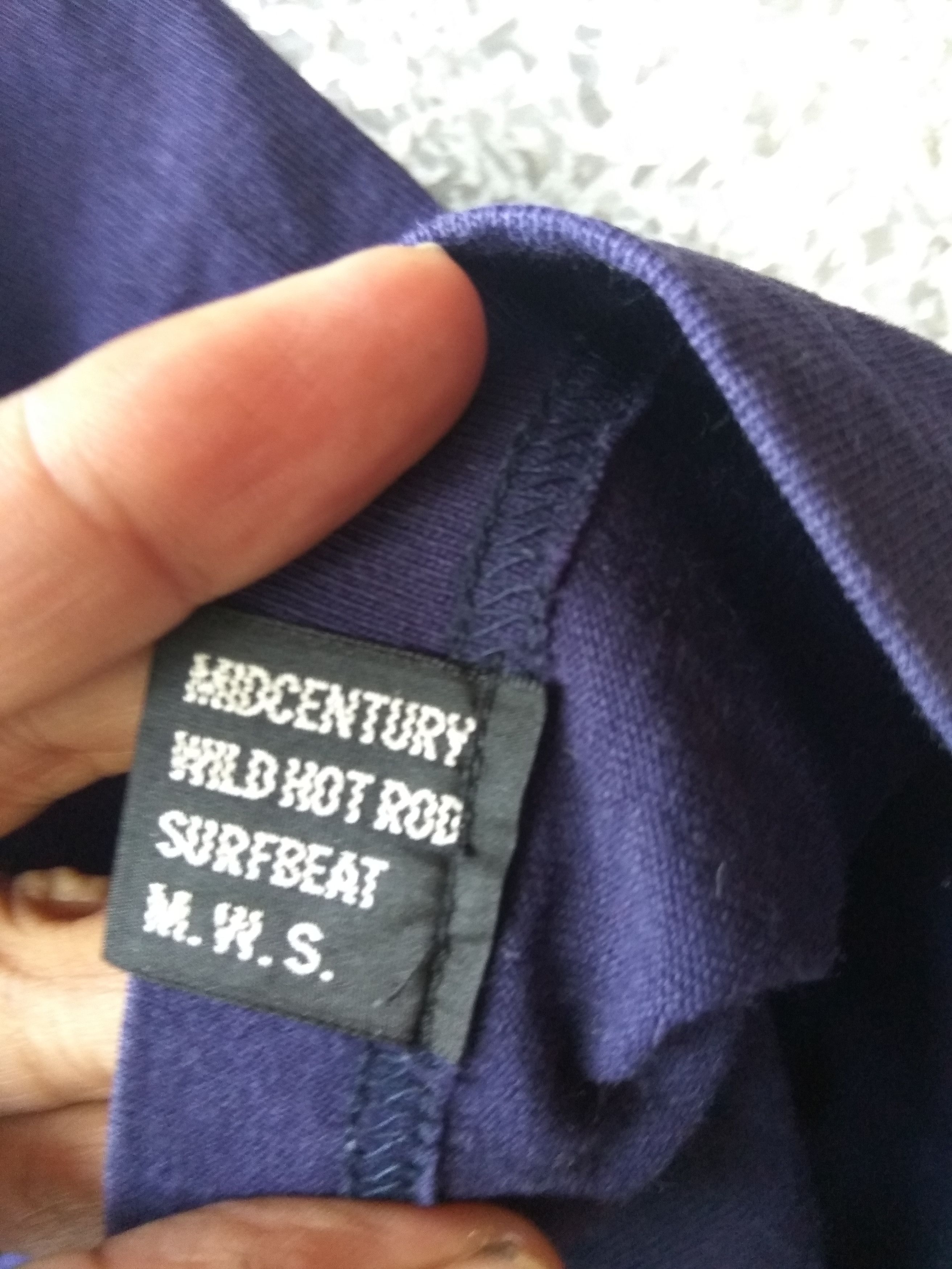 Japanese Brand Mws Speed Center tee Size US S / EU 44-46 / 1 - 4 Thumbnail