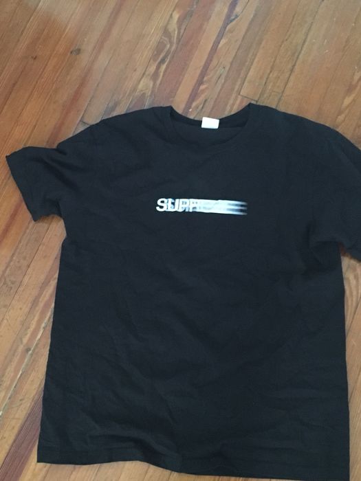 Supreme Supreme Motion Logo Tee Navy | Grailed