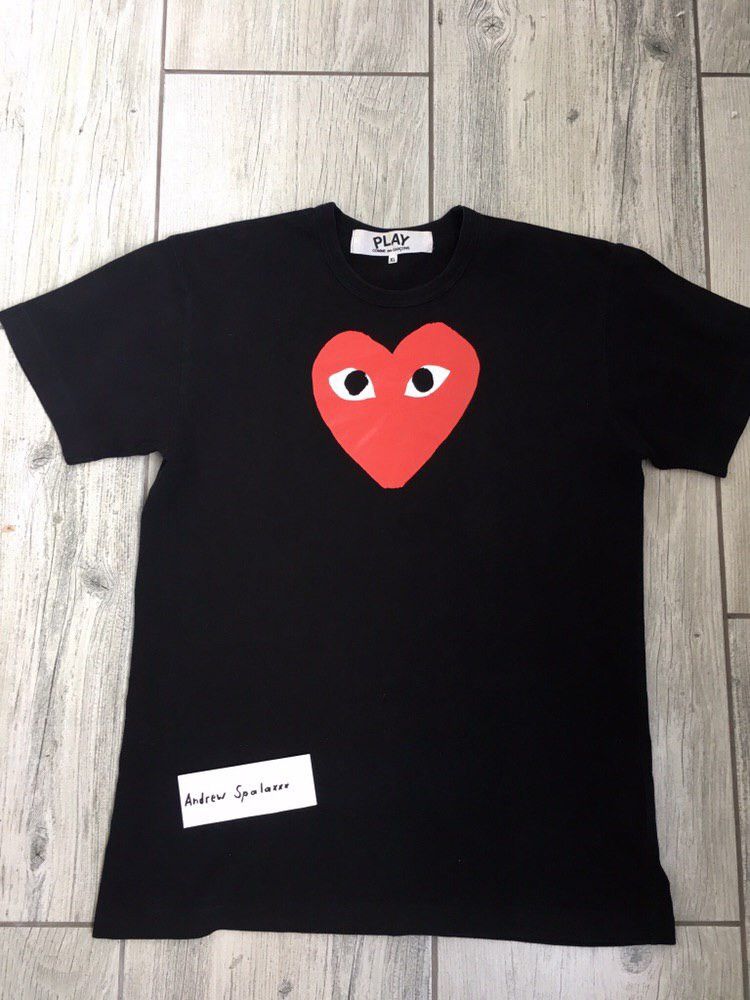Comme des Garcons Play Comme des Garcons Tee / CDG tee / Play tee Size US XL / EU 56 / 4 - 1 Thumbnail