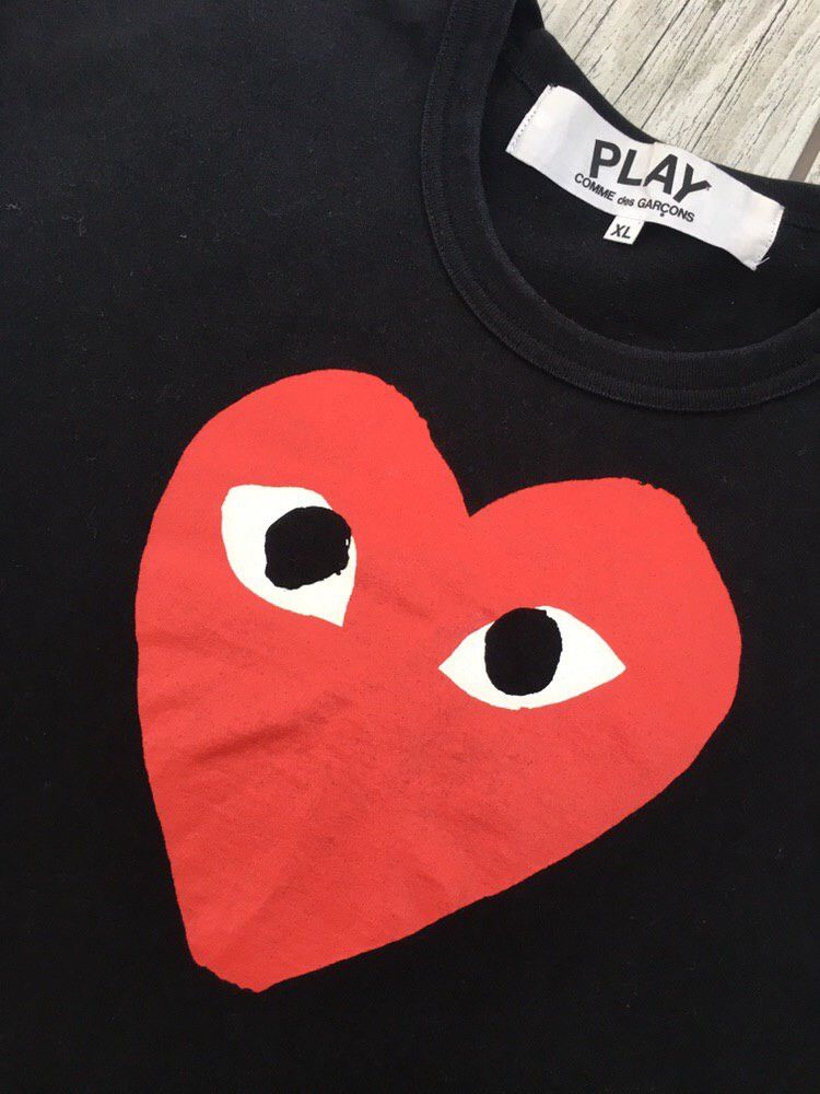 Comme des Garcons Play Comme des Garcons Tee / CDG tee / Play tee Size US XL / EU 56 / 4 - 2 Thumbnail