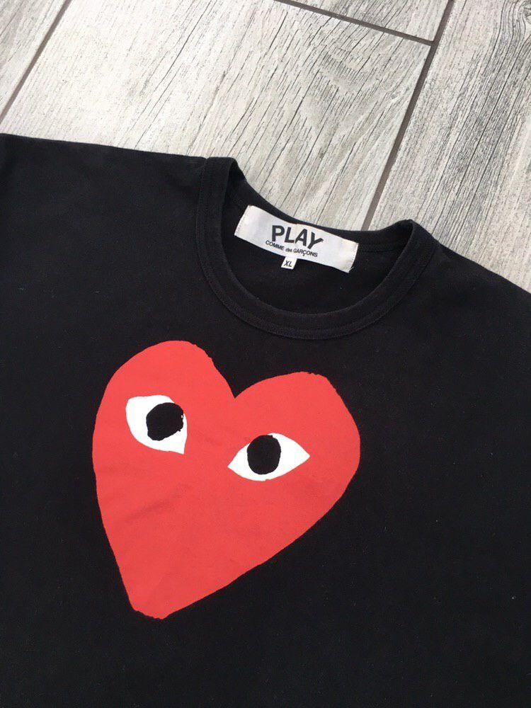 Comme des Garcons Play Comme des Garcons Tee / CDG tee / Play tee Size US XL / EU 56 / 4 - 3 Thumbnail