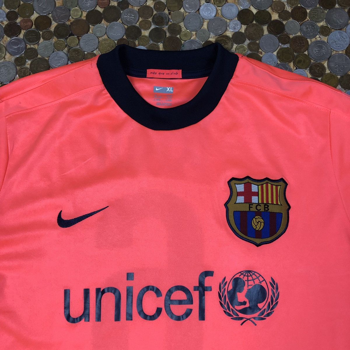Nike Nike football shirt Size US XL / EU 56 / 4 - 4 Thumbnail