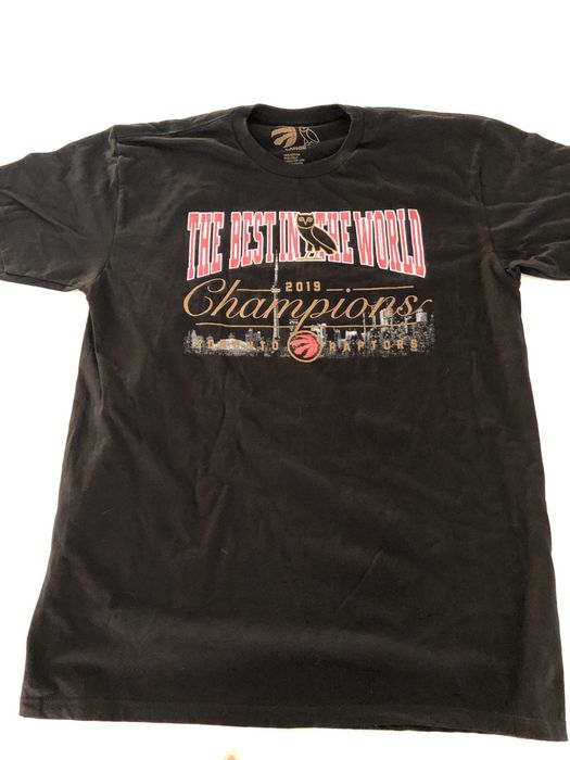 Raptors ovo hot sale championship shirt