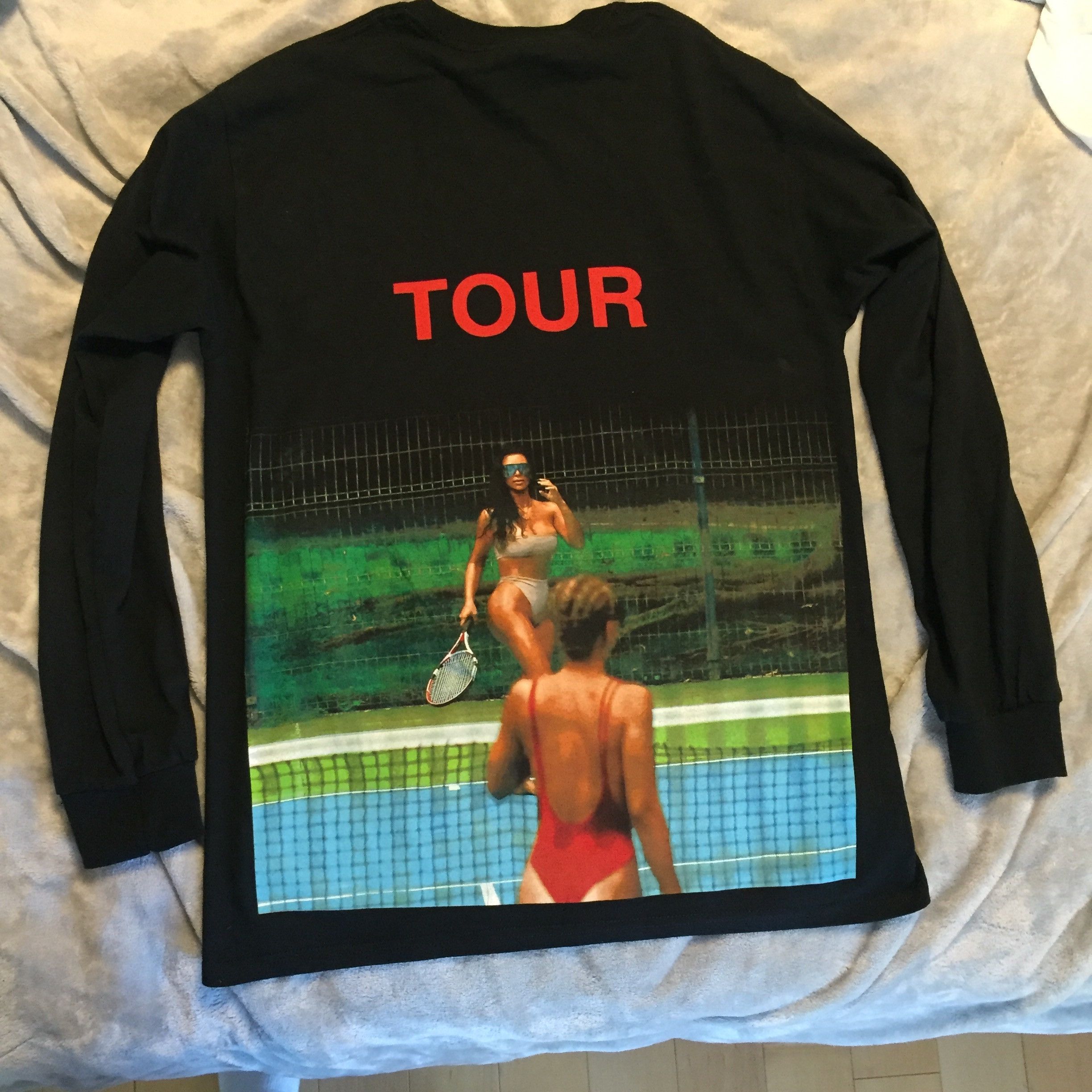 Kim kardashian tennis sales shirt