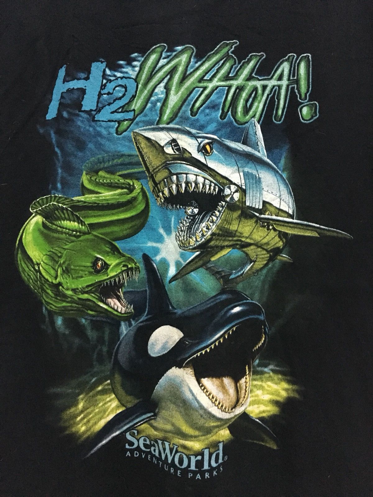 Other H2 Whoa Sea World Adventure Parks T Shirt Size US M / EU 48-50 / 2 - 3 Thumbnail