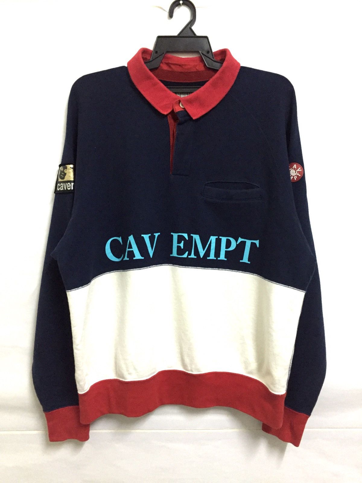 cavempt COLLARED PULLOVER TOP