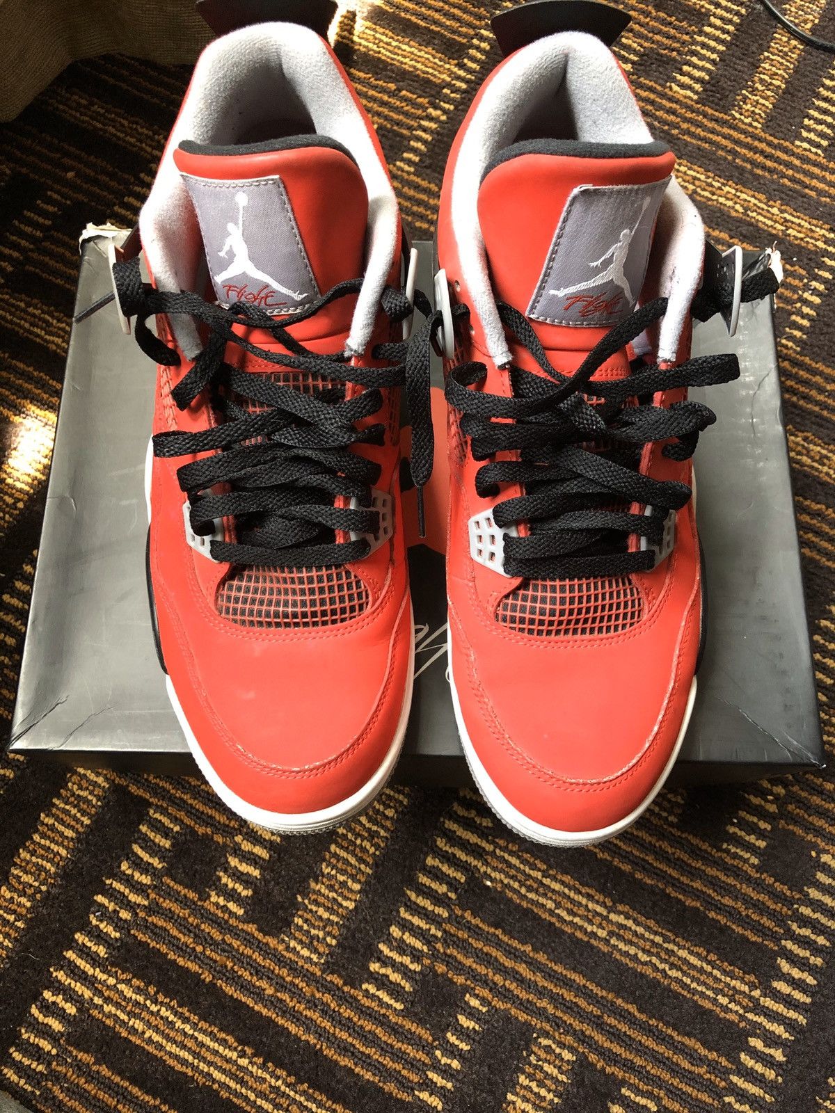 Jordan toro 4s size 11.5 Nike Air Jordan Retro 4 Toro Bravo 2013 308497-603 Men main image 4