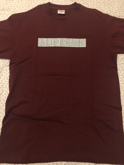 Supreme optical cheap illusion tee