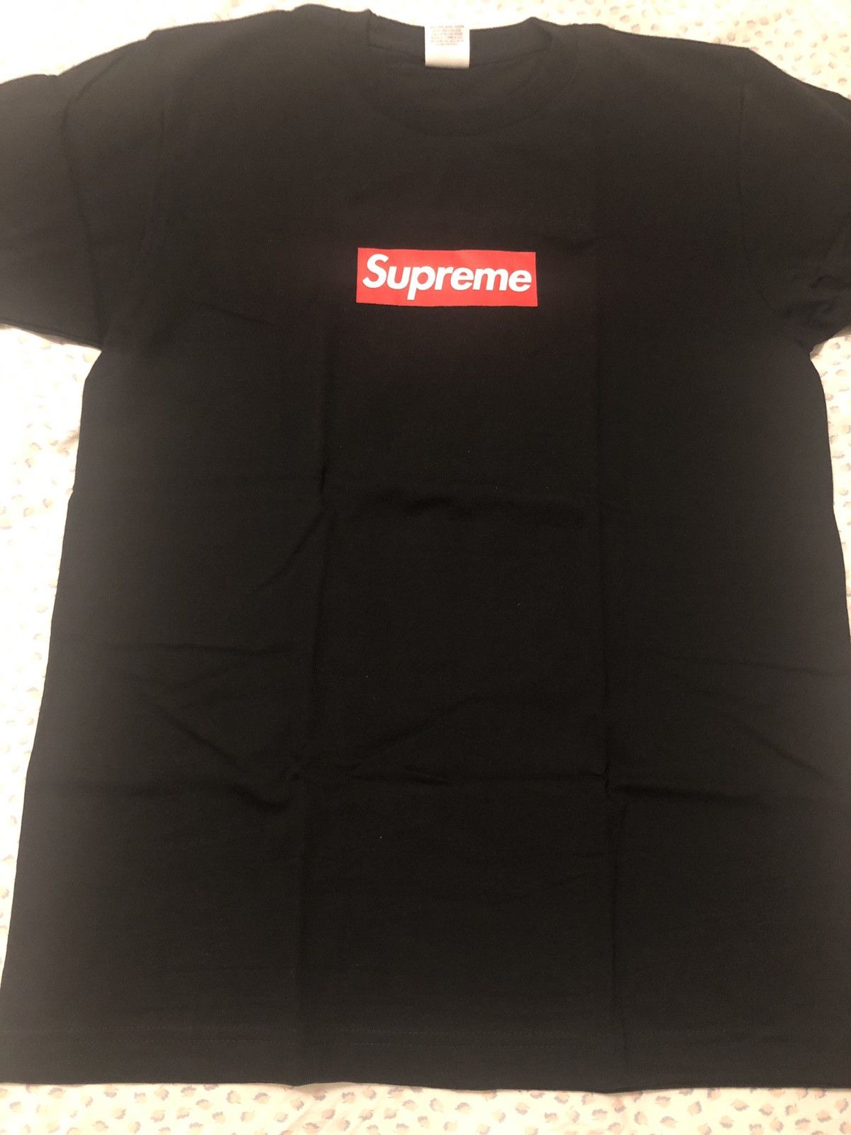 Supreme 20th anniversary box logo tee black on sale