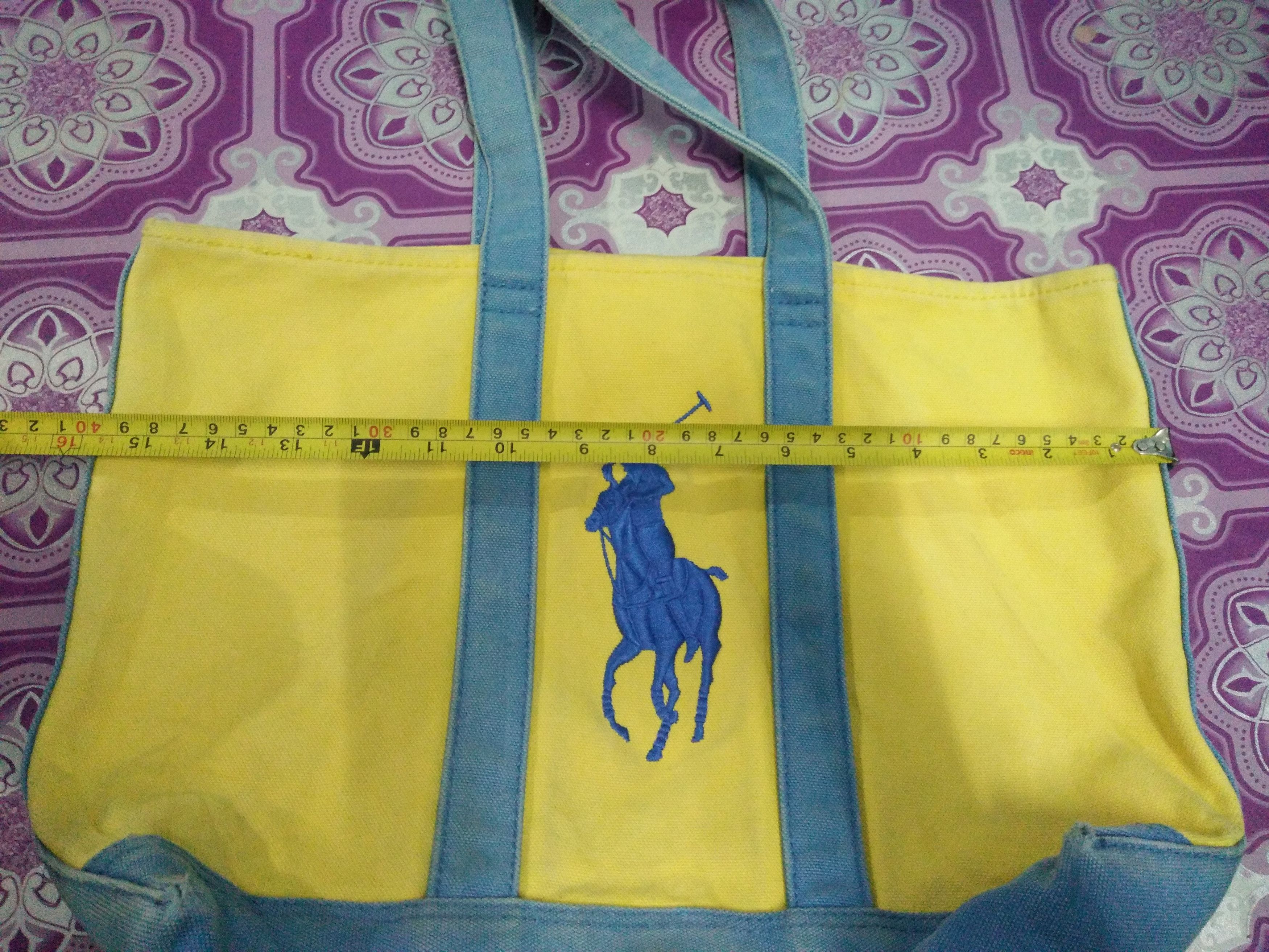 Polo Ralph Lauren × Vintage Vintage Polo Tote Bag Size ONE SIZE - 9 Thumbnail
