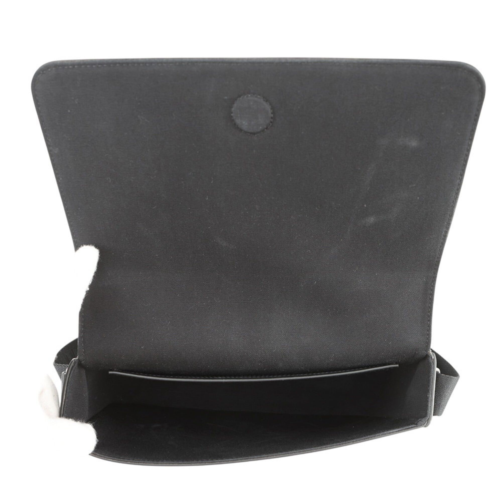 Celine Celine Triomphe Flap Shoulder Bag, Leather, 111592ETH, Black, Handbag Size ONE SIZE - 5 Thumbnail