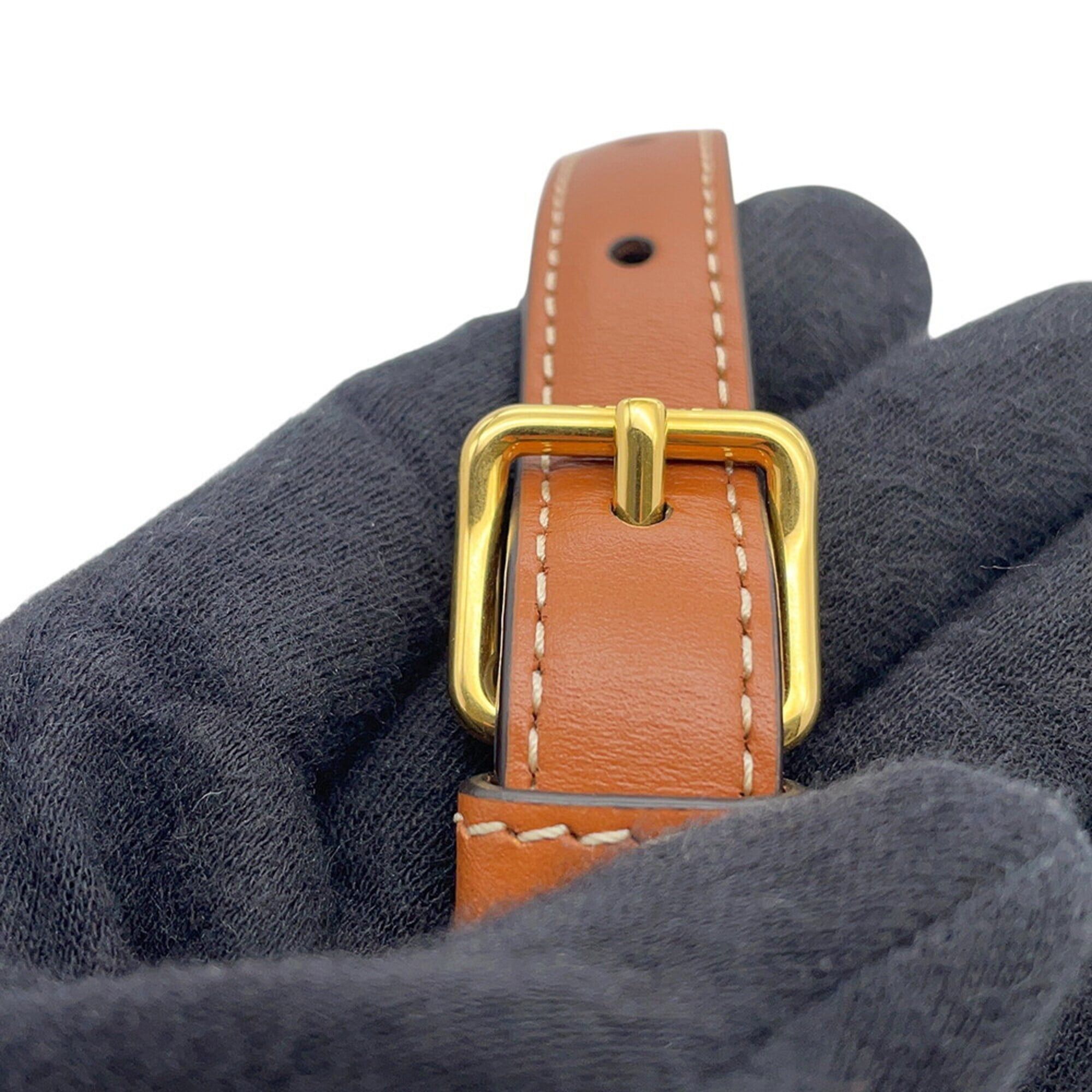Celine Celine Shoulder Bag Mini Besace Triomphe 196702BZJ.04LU CELINE Handbag Pouch Size ONE SIZE - 11 Thumbnail