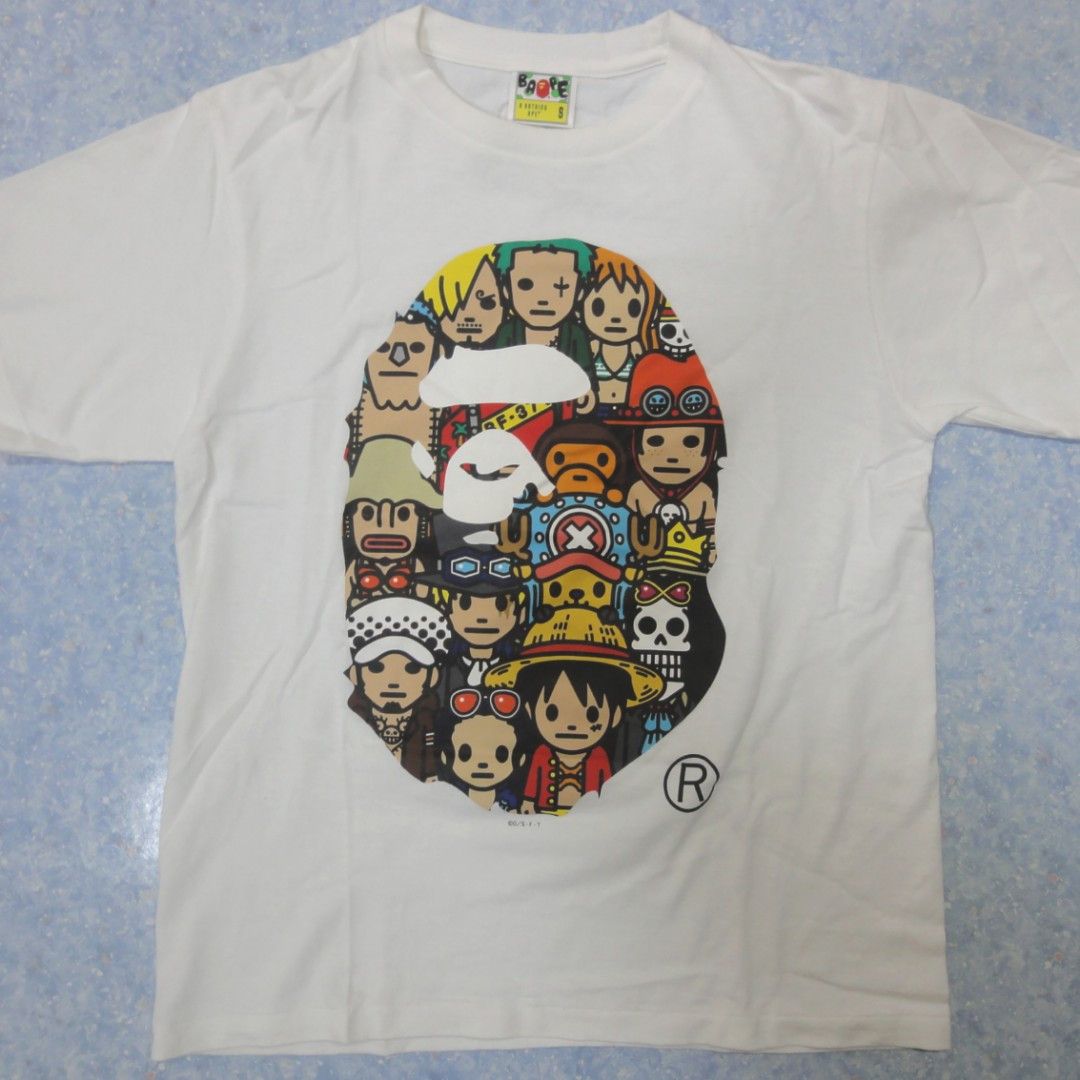 Bape x One Piece Tee