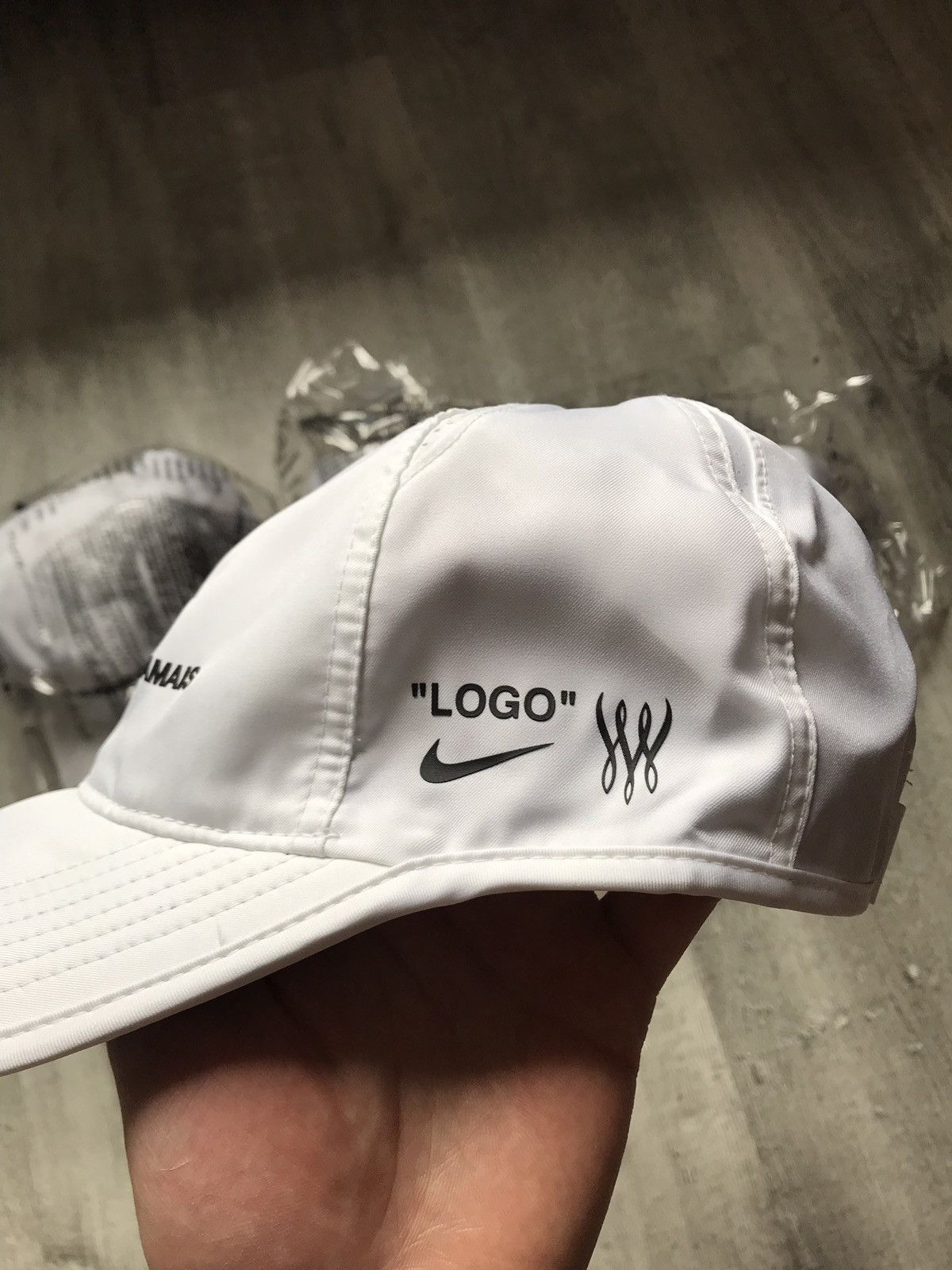 Fashion nike x virgil x serena cap white